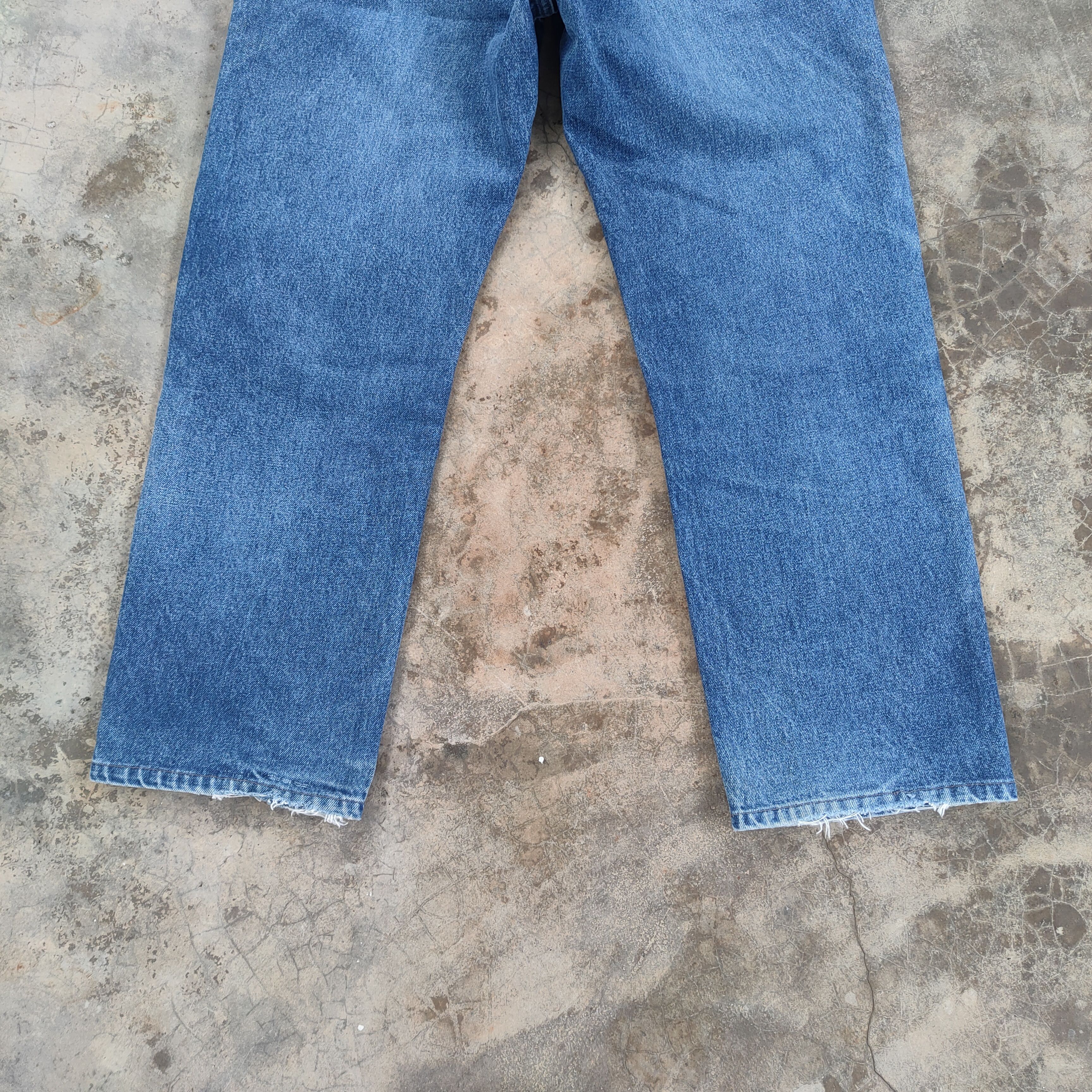 Japanese Brand W32 VINTAGE JAPANESE FADED DISTRESSED JEANS PANTS Size US 32 / EU 48 - 8 Thumbnail