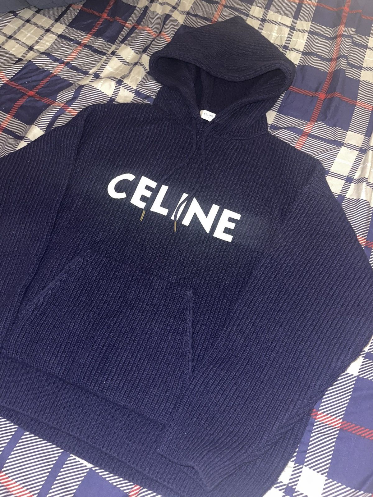 Celine Celine Wool Hoodie Size US XS / EU 42 / 0 - 7 Thumbnail