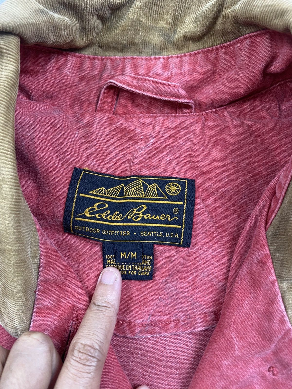 Eddie Bauer Vintage 80s Eddie Bauer Chore Jacket Size US L / EU 52-54 / 3 - 8 Thumbnail