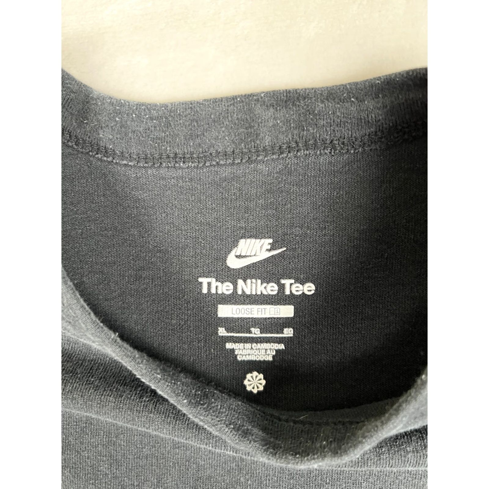Nike Nike Long Sleeve Pocket Shirt Mens XL Black Max 90 Loose Fit Embroidered Logo Size US XL / EU 56 / 4 - 5 Thumbnail