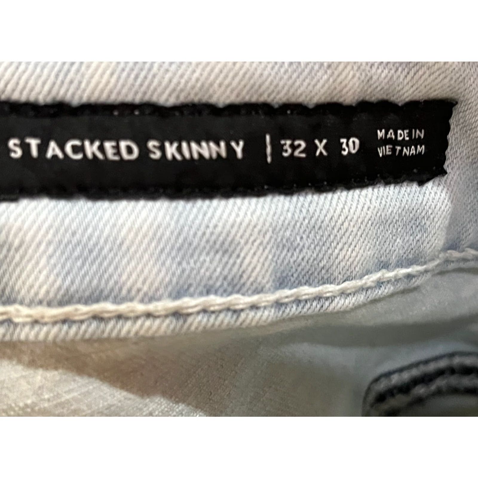 Pacsun Pacsun Stacked Skinny Moto Jeans Sz 32x30 GUC Distressed Regular Men Blue Jeans Skinny Distressed Moto Stacked Pacsun 32 30 Sz XS? Size US 32 / EU 48 - 7 Thumbnail
