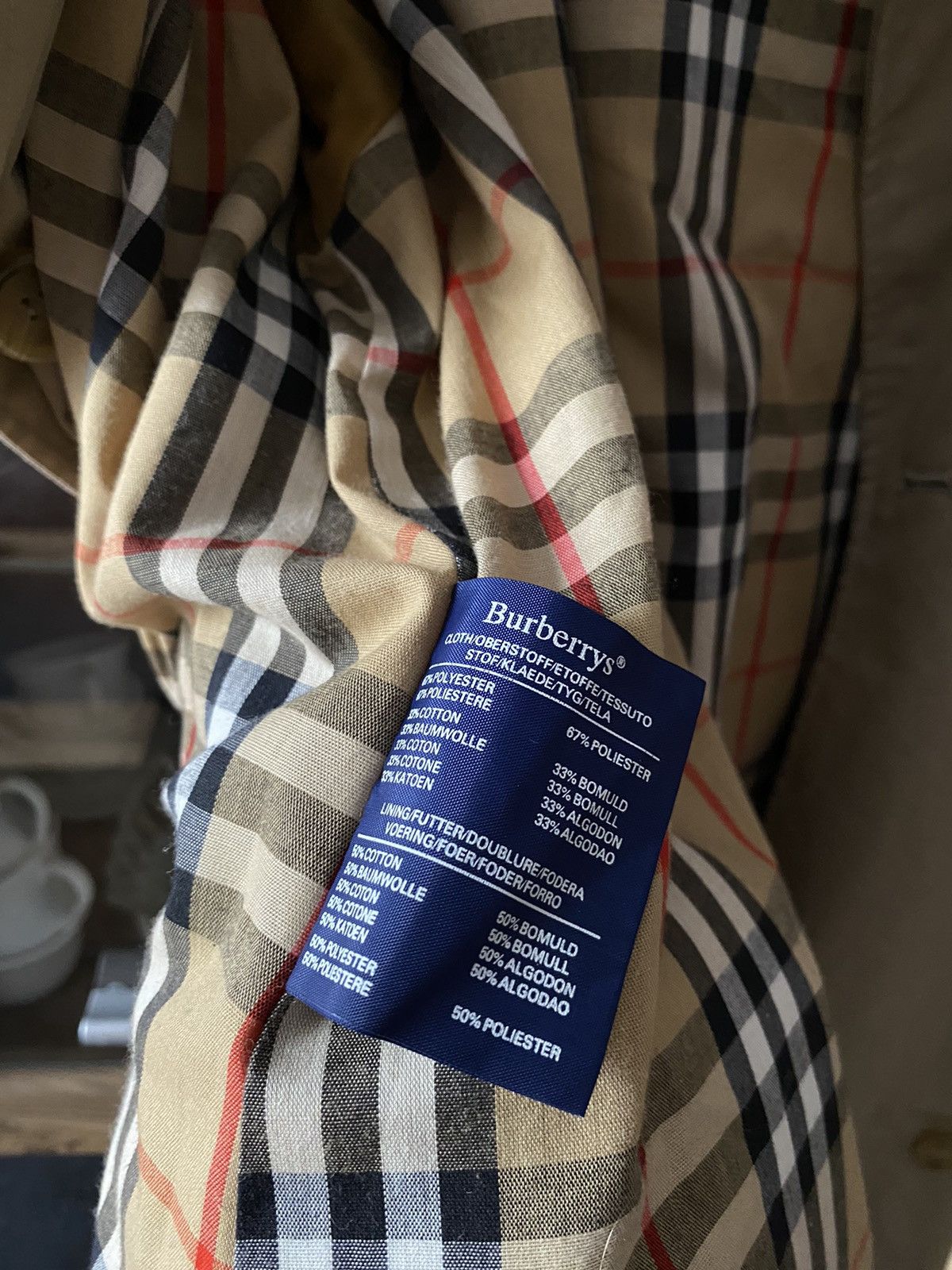 Burberry Burberrys London Trench Coat Nova Check Belted Long Size 18 Size US L / EU 52-54 / 3 - 6 Thumbnail