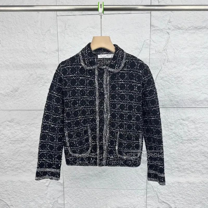 Dior Dior Black Cotton Women's Jacket . Size XXS / US 00 / IT 34 - 1 Thumbnail