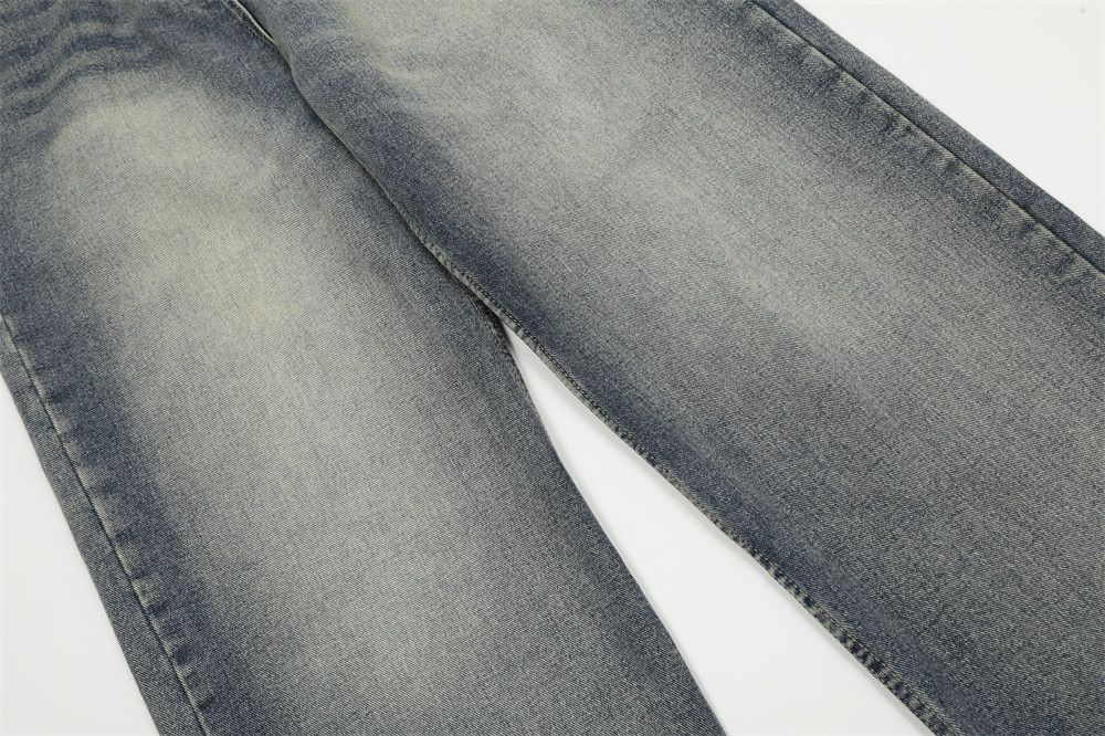 Japanese Brand × Jean American retro loose washed belt design jeans y2k Size US 34 / EU 50 - 5 Thumbnail