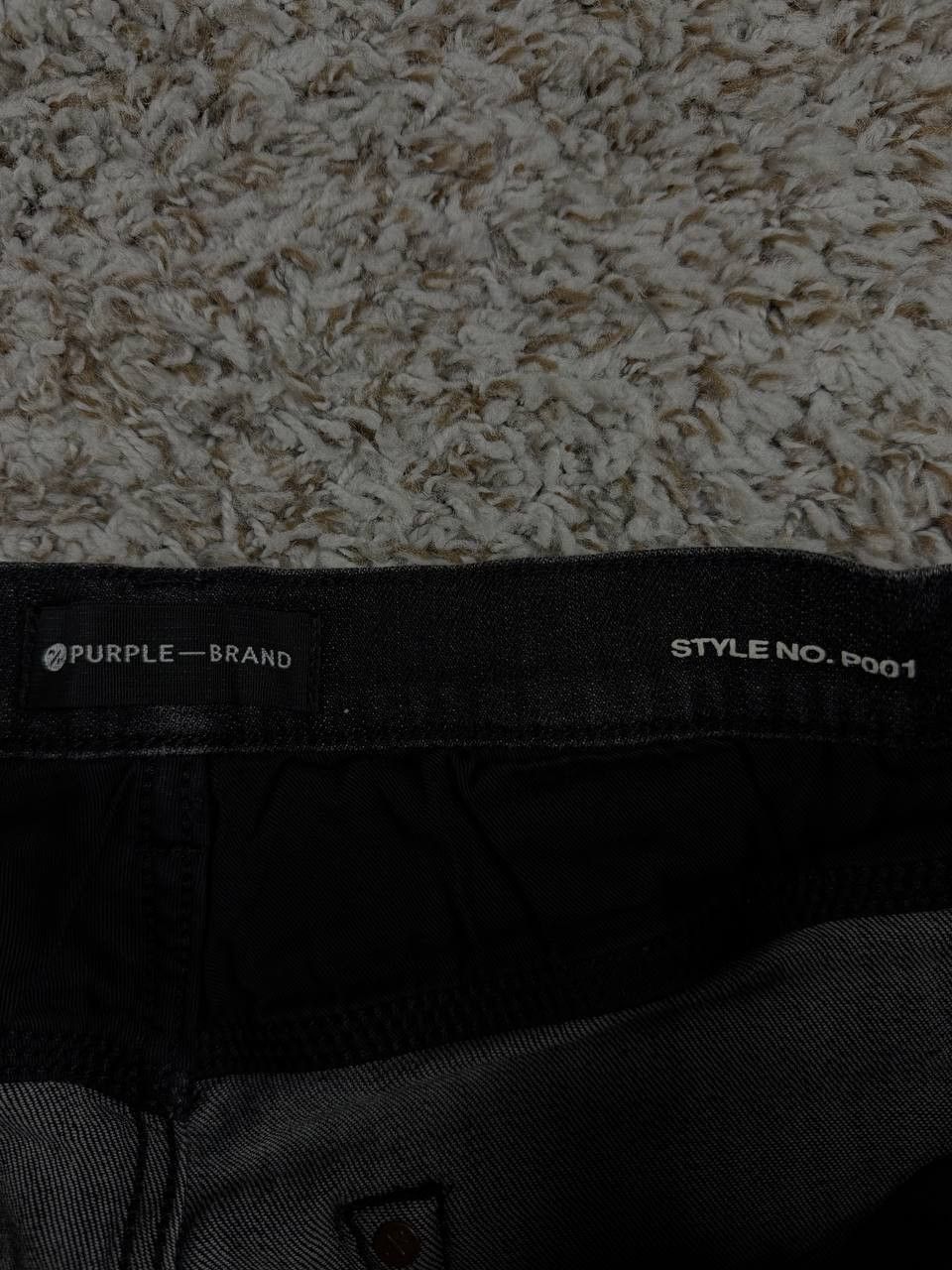 Purple Brand PURPLE BRAND Over Spray Skinny Jeans 'Black' Size US 31 - 9 Thumbnail