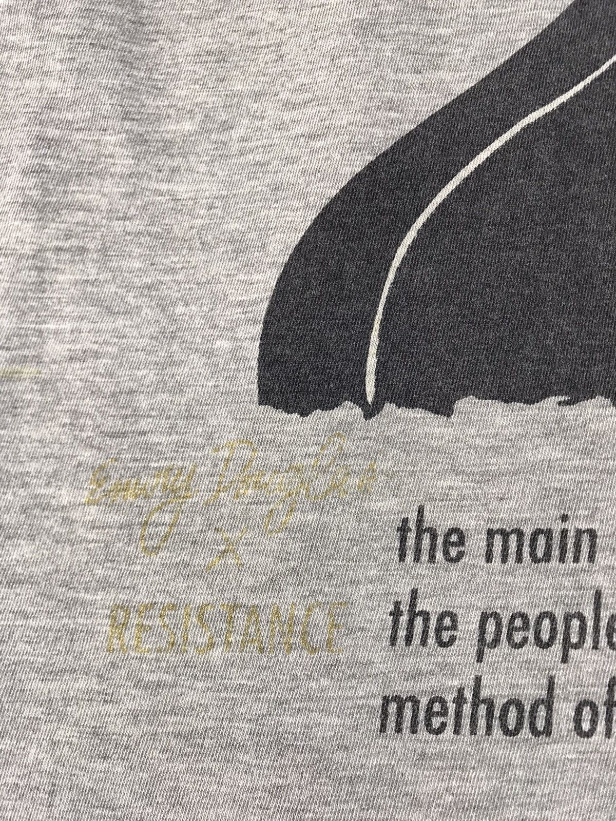 Vintage Huey Newton X Resistance American Revolution Activist Tee Size US L / EU 52-54 / 3 - 10 Thumbnail