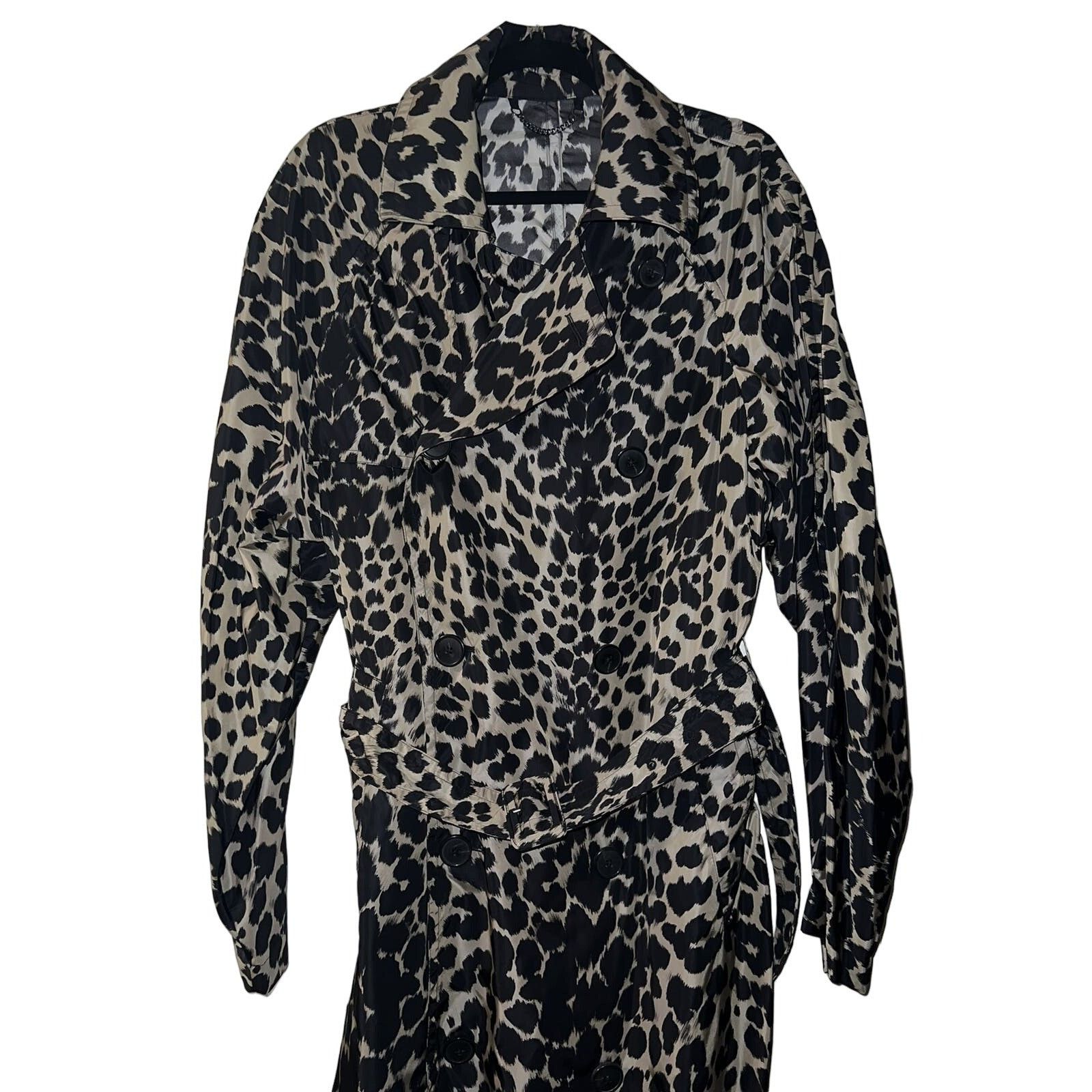 Dries Van Noten Dries Van Noten Double-Breasted Leopard Coat Size US M / EU 48-50 / 2 - 6 Thumbnail