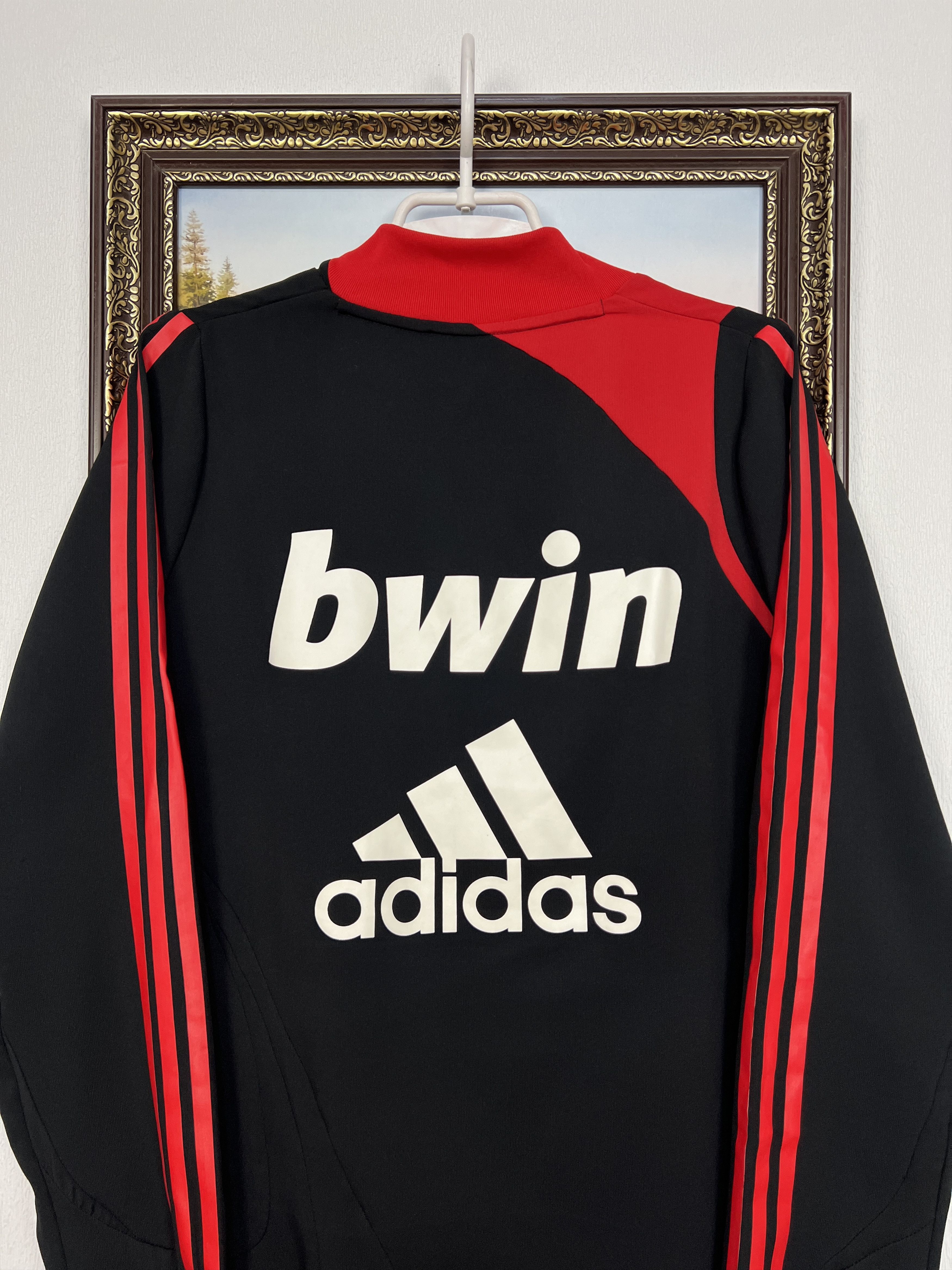 Adidas Vintage Adidas Milan Football Train Sweatshirt Soccer Size US L / EU 52-54 / 3 - 14 Thumbnail