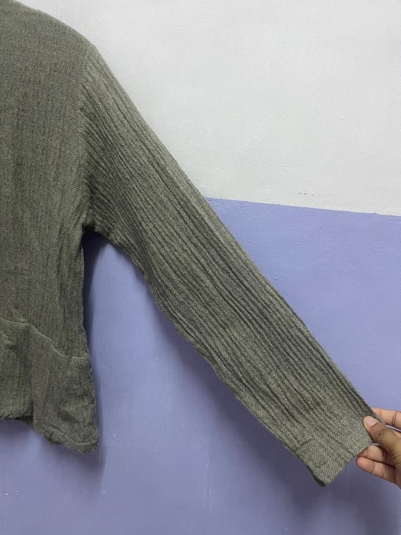 Issey Miyake Issey Miyake by Plantation Wave Style Button Up Shirt Size M / US 6-8 / IT 42-44 - 15 Thumbnail