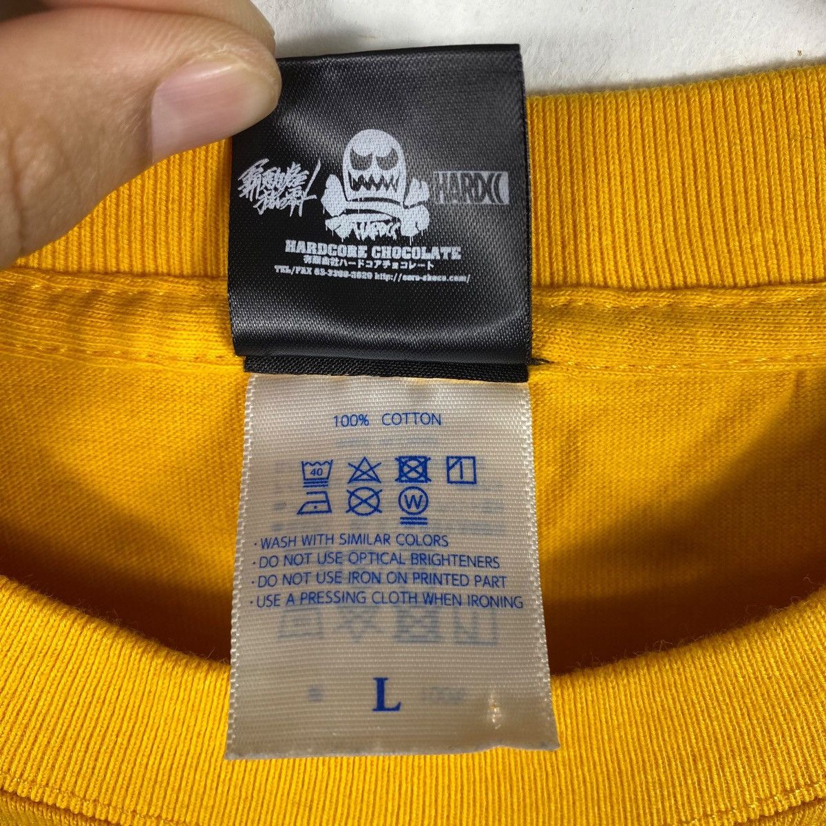 Japanese Brand Hardcore Chocolate GAME Of DEATH Bruce Lee Movie Graphic Tee Size US L / EU 52-54 / 3 - 7 Thumbnail