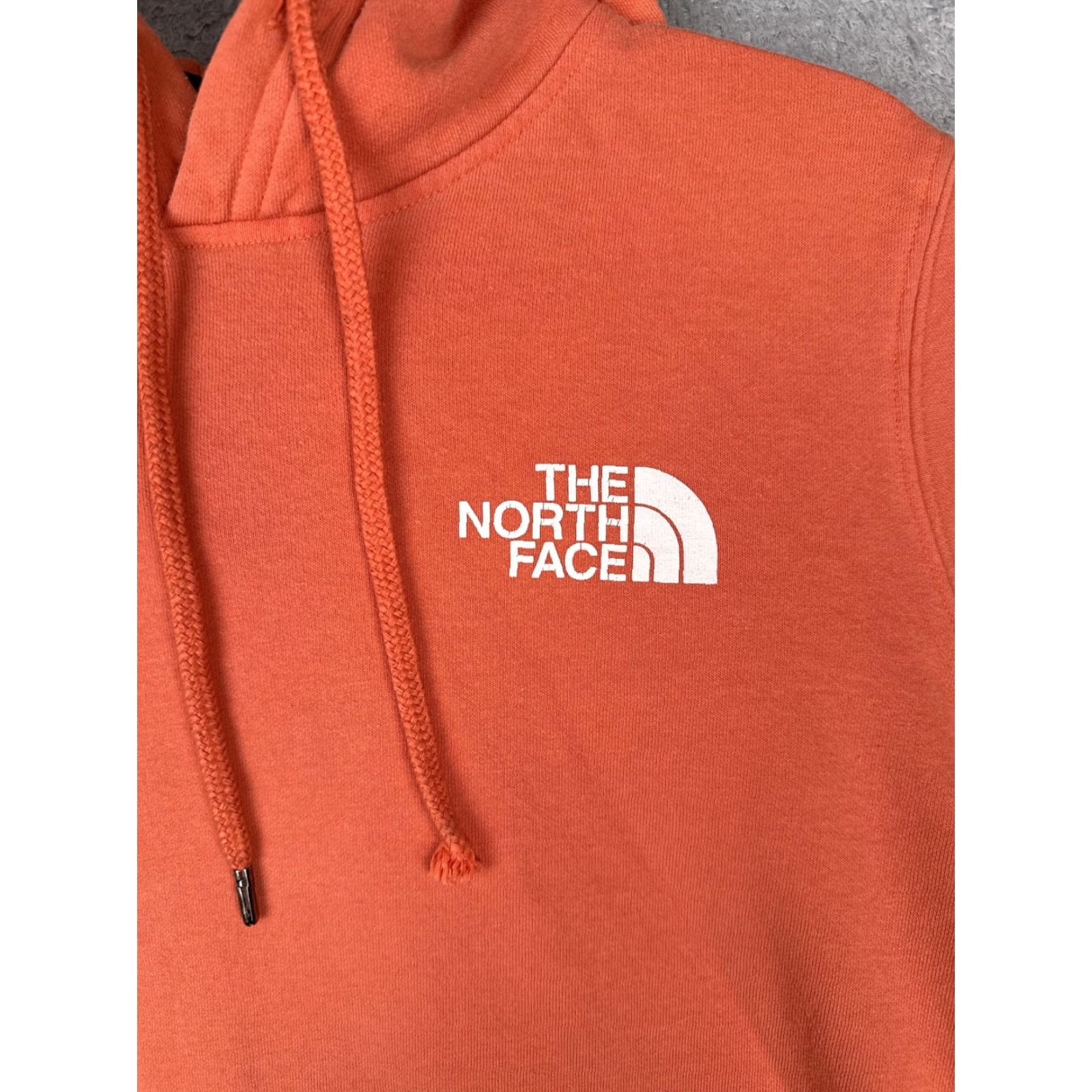 The North Face The North Face Hoodie Womens M Orange Never Stop Exploring Pullover Jersey Shirt Size M / US 6-8 / IT 42-44 - 6 Thumbnail
