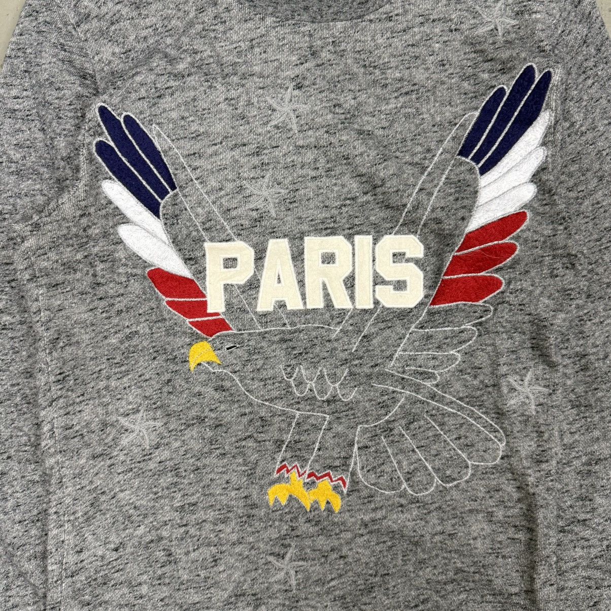 Brooklyn We Go Hard BWGH Paris Eagle Logo Embroid Sweatshirt Size US S / EU 44-46 / 1 - 2 Thumbnail