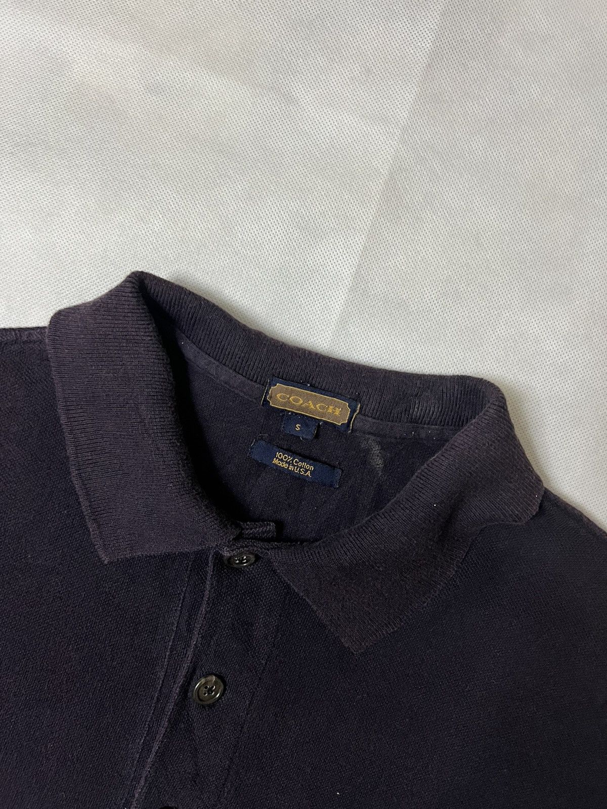 Coach Vintage Coach Polo Tshirt Size US S / EU 44-46 / 1 - 2 Thumbnail