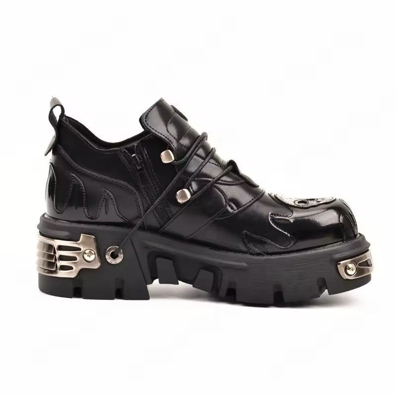 Japanese Brand Gothic Skull Boots Size US 9.5 / EU 42-43 - 3 Thumbnail