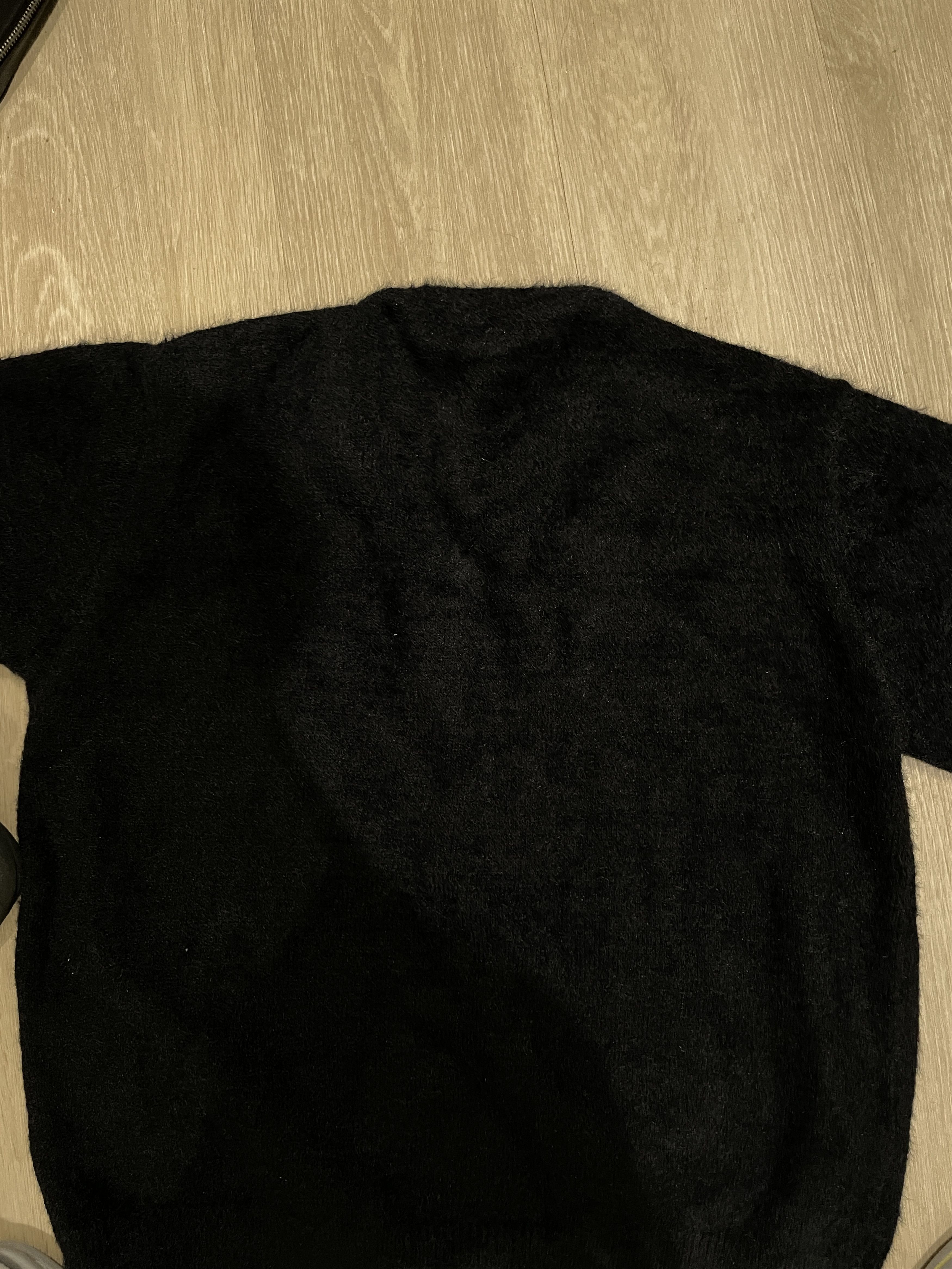 Japanese Brand × Vintage Flaming Black Sweater Size US S / EU 44-46 / 1 - 6 Thumbnail