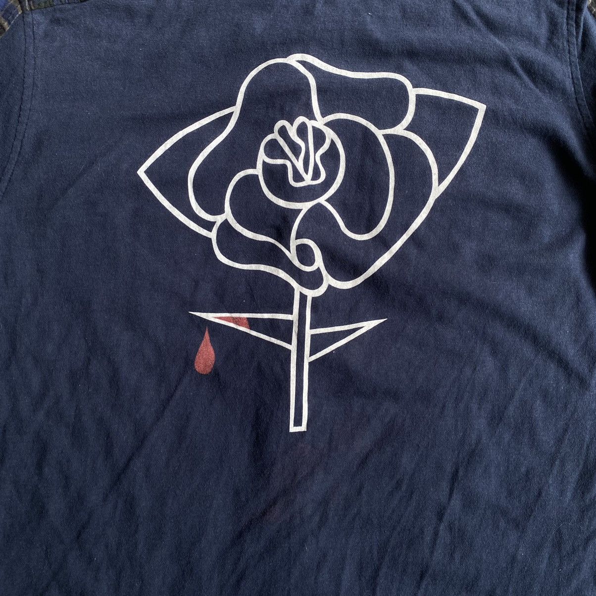 Undercover SS07 Bleeding Rose Hybrid Shirt Size US S / EU 44-46 / 1 - 5 Thumbnail