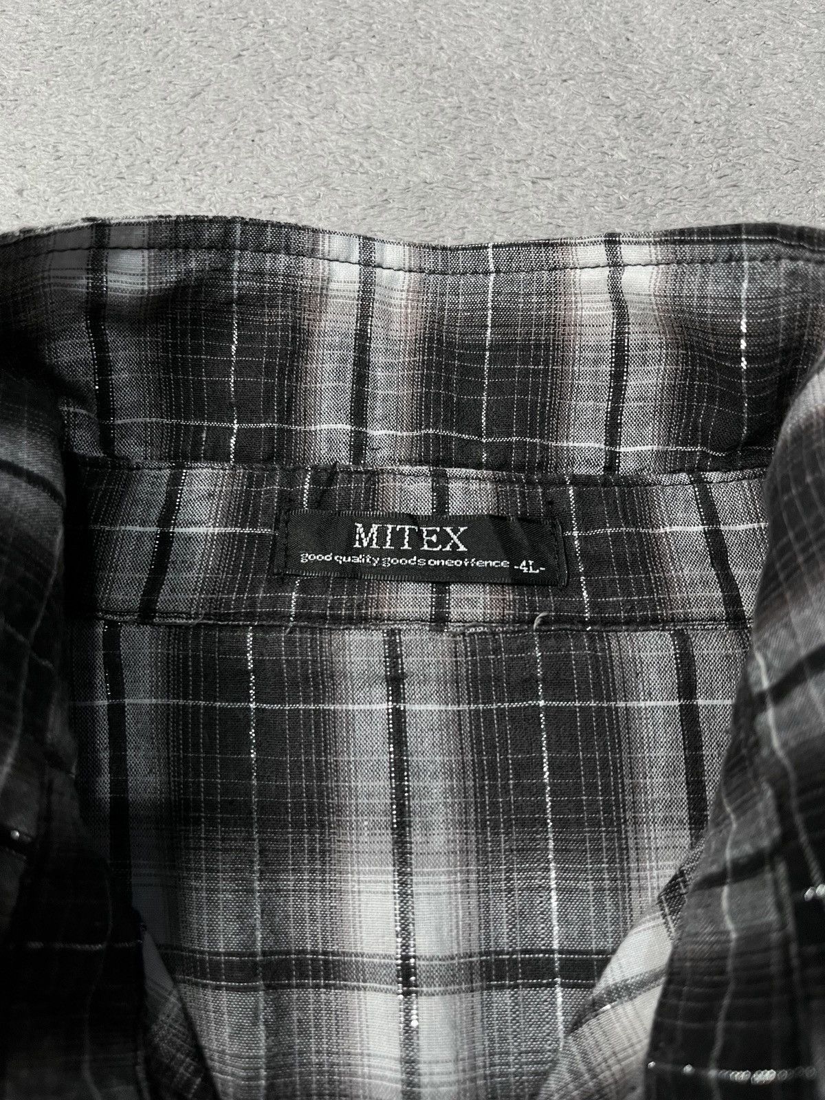 Japanese Brand Mitex Poem Double Layer Polo Shirt Lgb Style Size US L / EU 52-54 / 3 - 11 Thumbnail