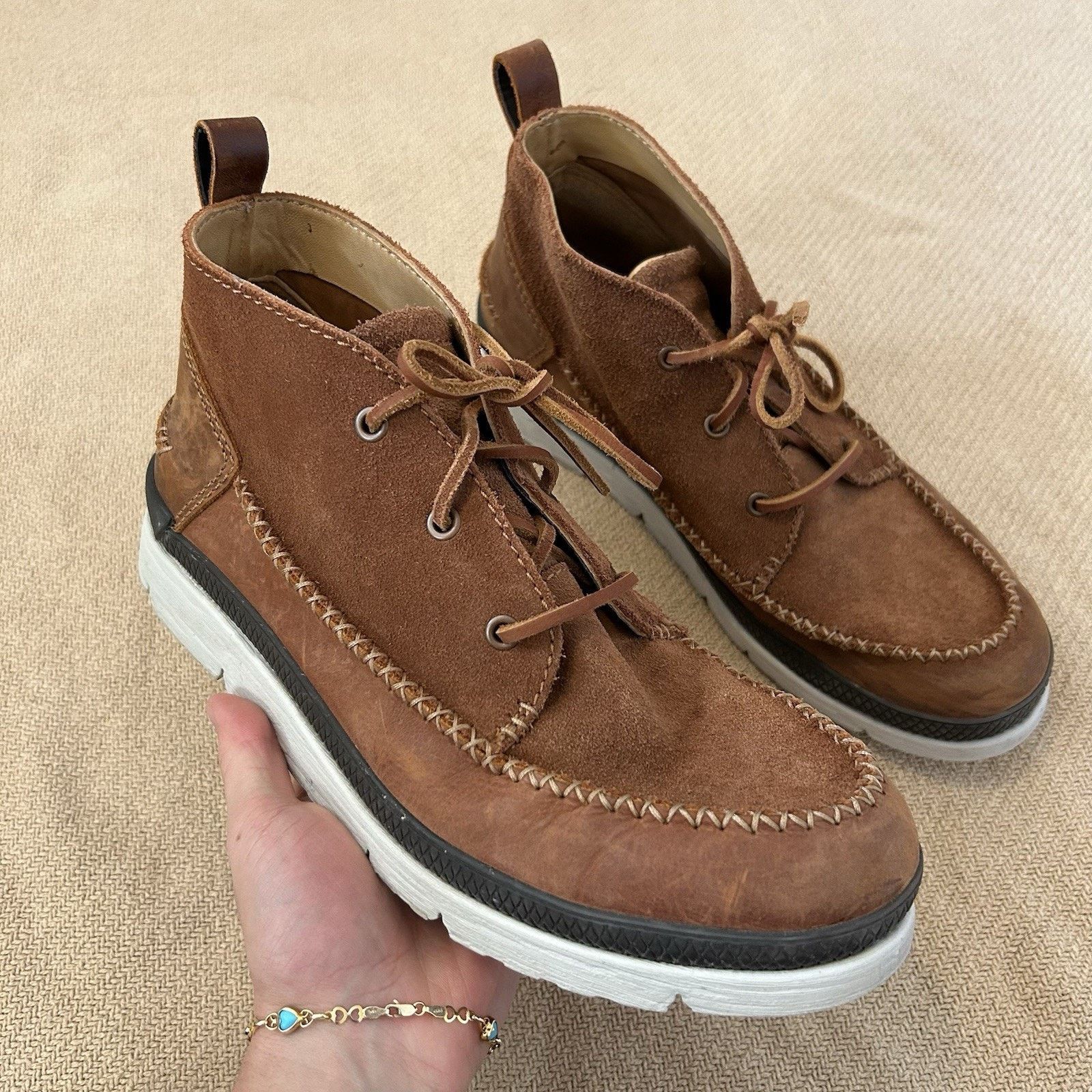 Other Manitobah Mukluks Mesa Moc Toe Brown Leather Boots Size 10.5 Size US 10.5 / EU 43-44 - 1 Thumbnail