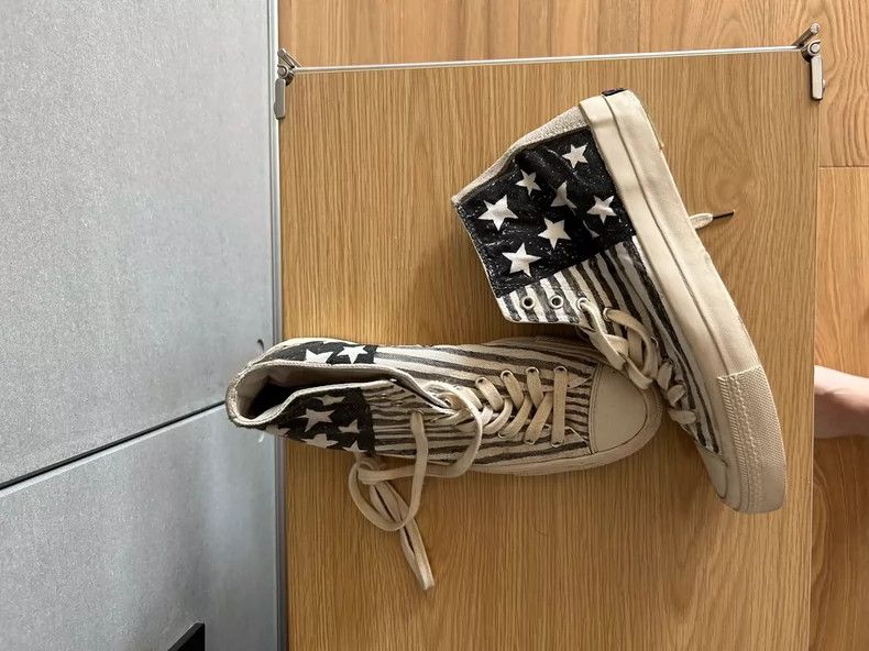 Visvim visvim skagway black and white sneakers-dmc Size US 8 / EU 41 - 1 Thumbnail