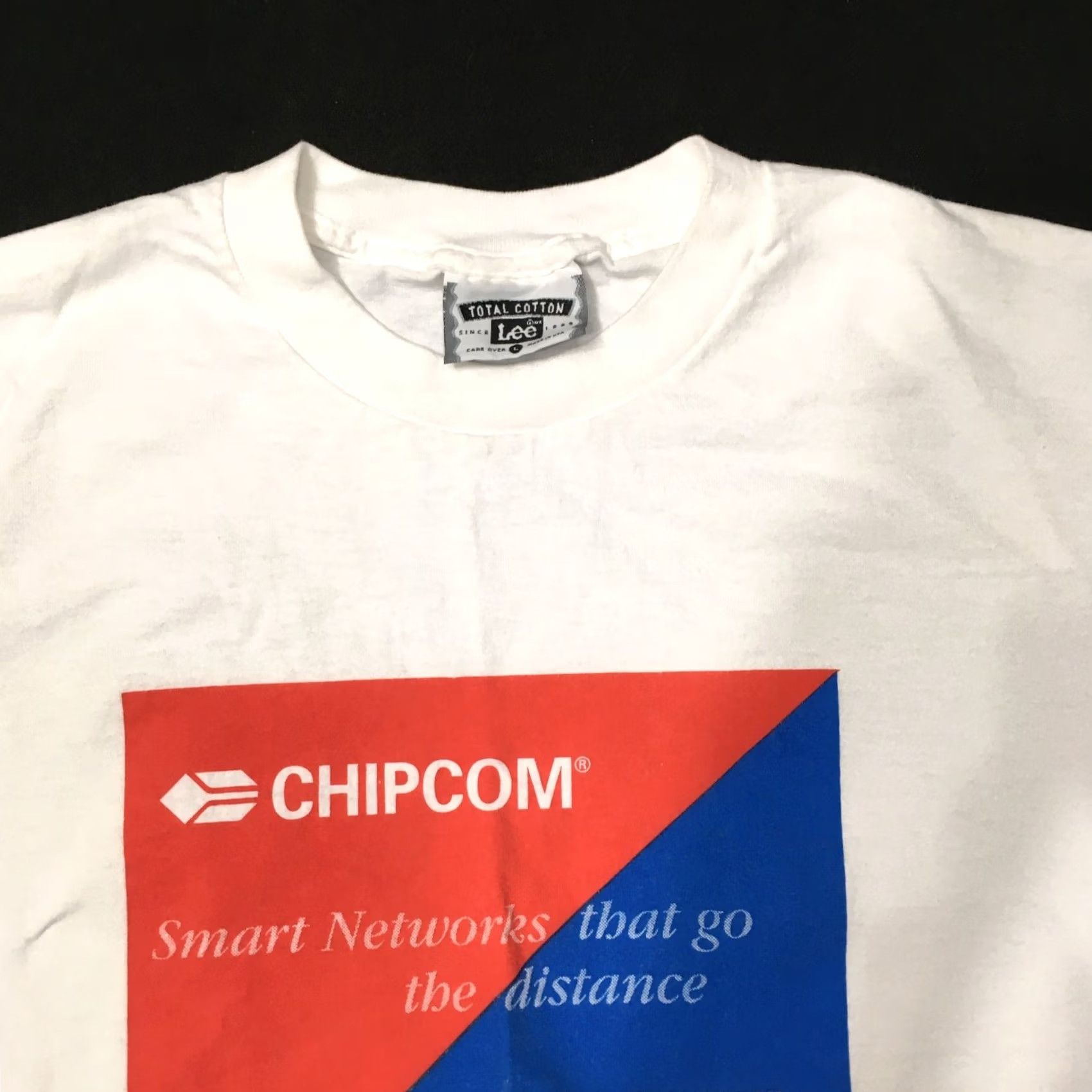 Lee VINTAGE Lee 3COM 3 Com CHIPCOM NETWORKS Computer Company Shirt Large White Mens Tech 90s USA Size US L / EU 52-54 / 3 - 2 Thumbnail