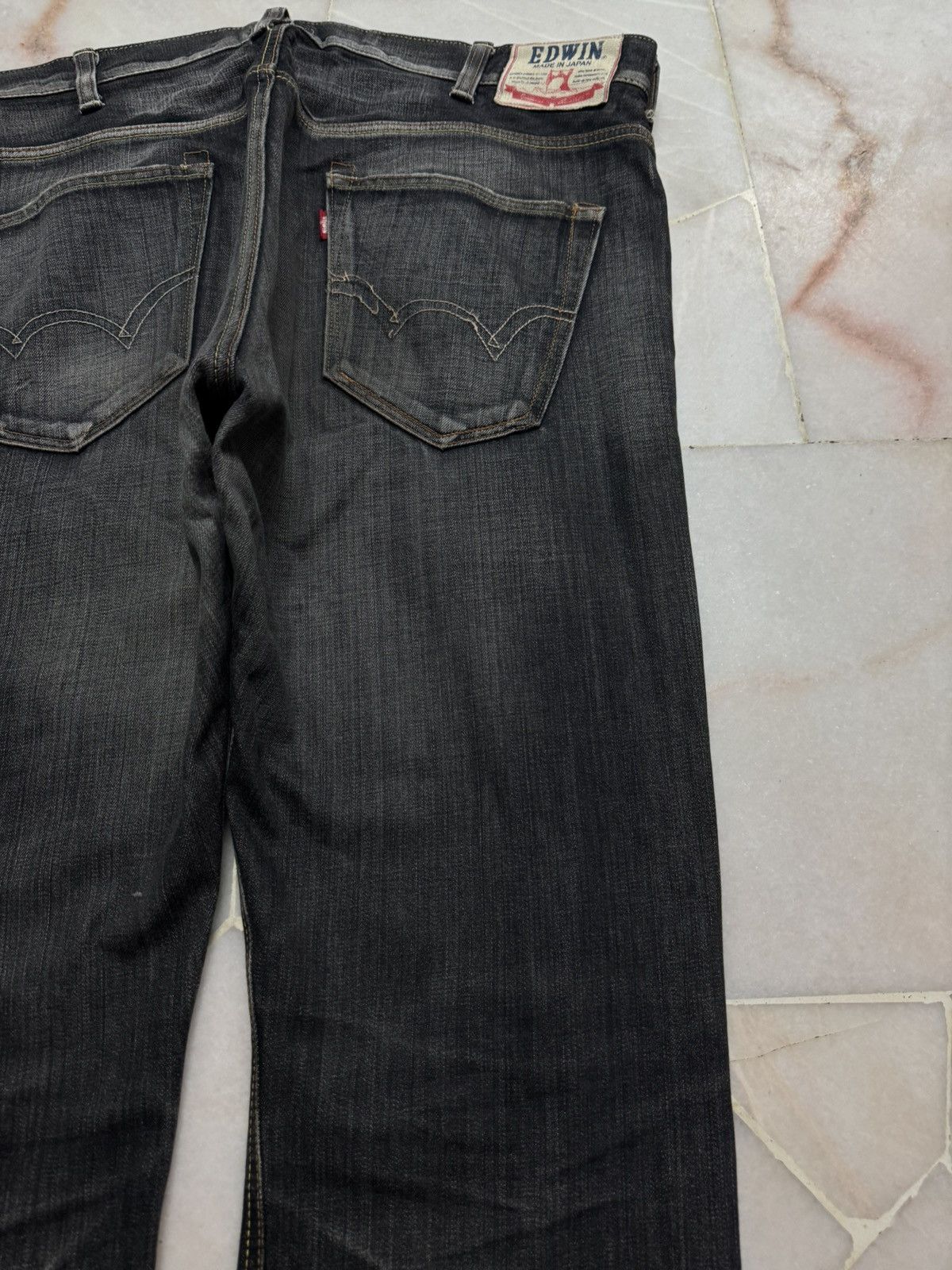Edwin BIG SIZE💥INSANE EDWIN MADE IN JAPAN MUDWASH WHSIKER DISTRES Size US 42 / EU 58 - 14 Thumbnail