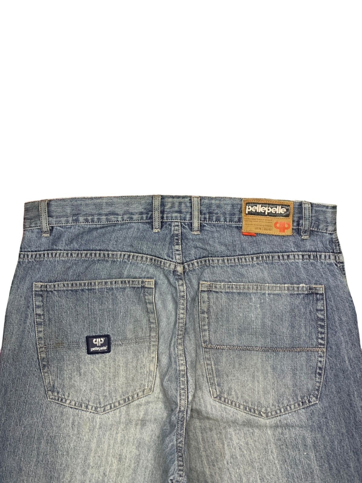 Marc Buchanan × Pelle Pelle Vintage Pelle Pelle by Marc Buchanan Mud Wash Baggy Jeans Size US 39 - 8 Thumbnail