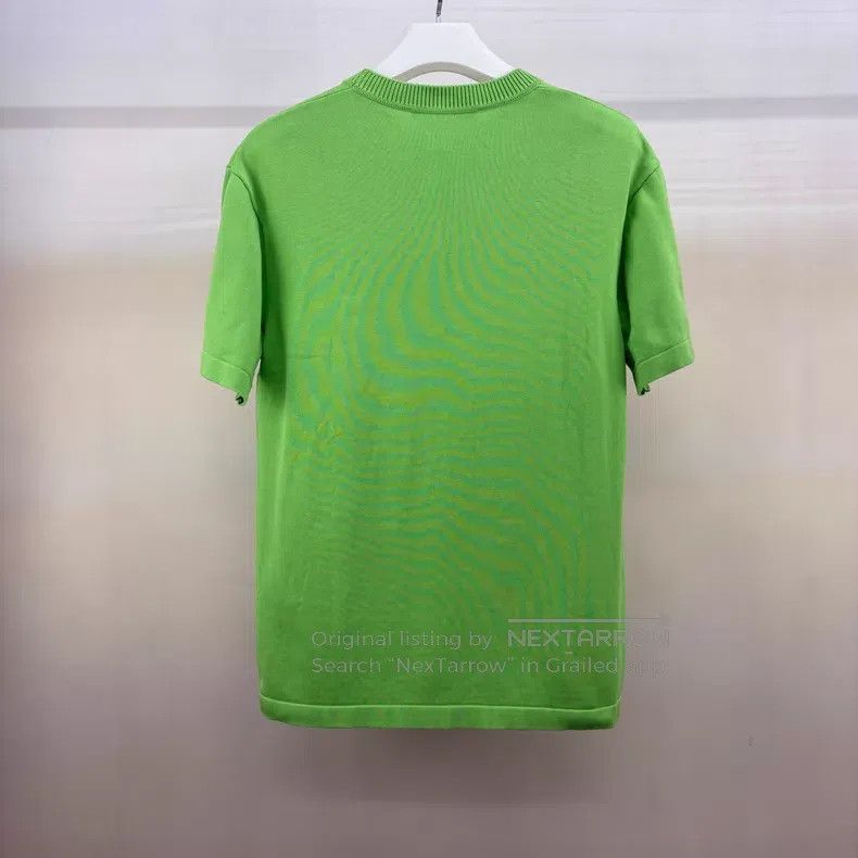 Louis Vuitton Louis Vuitton Green pin short sleeve Size US L / EU 52-54 / 3 - 2 Thumbnail