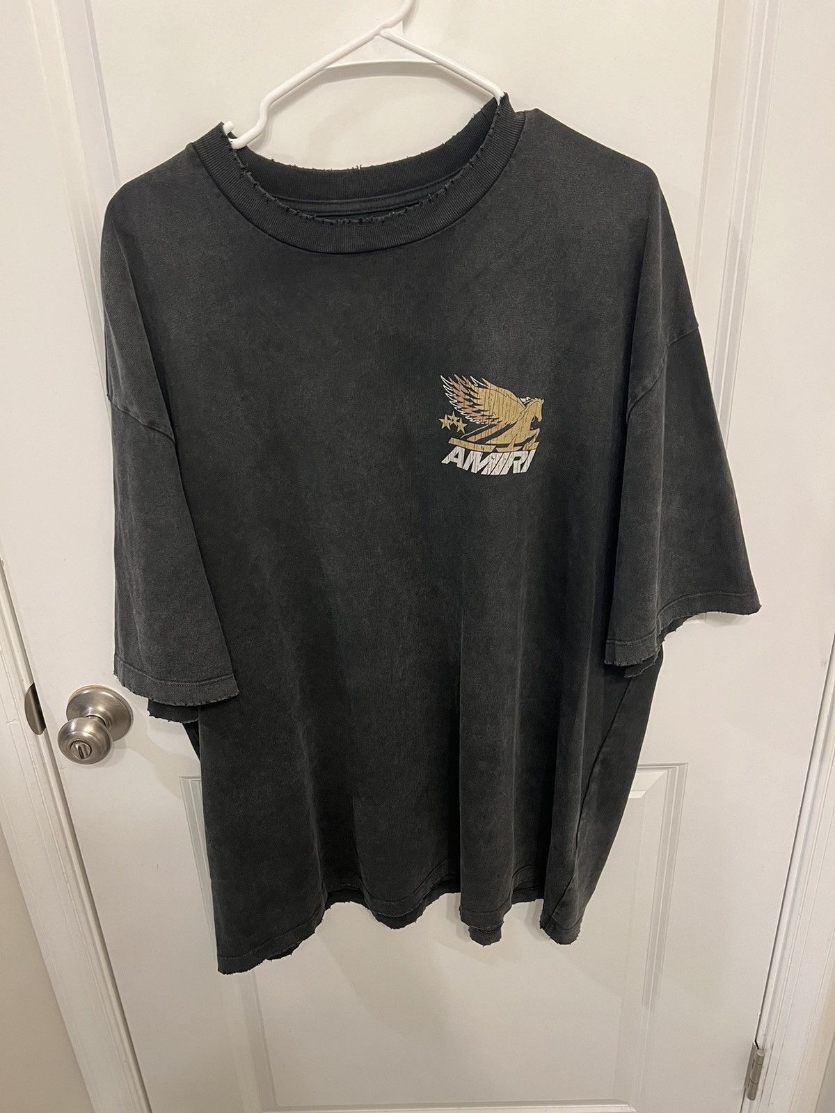 Amiri Amiri Pegasus T Shirt Oversized Size US XXL / EU 58 / 5 - 1 Thumbnail