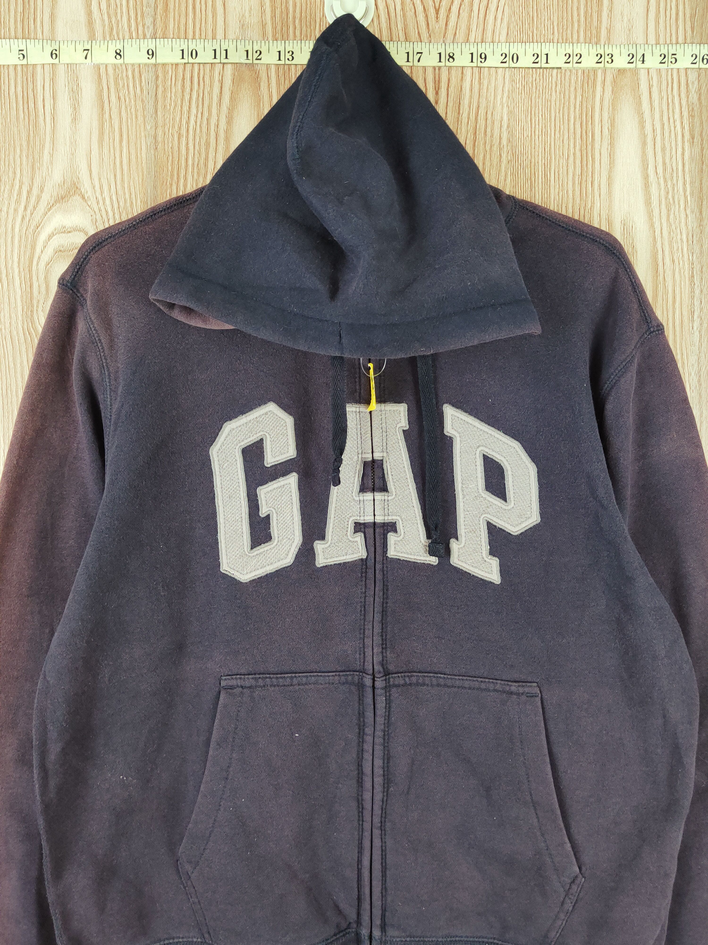 Gap Gap Navy Faded Hoodie Sweaters #W051 Size US S / EU 44-46 / 1 - 2 Thumbnail
