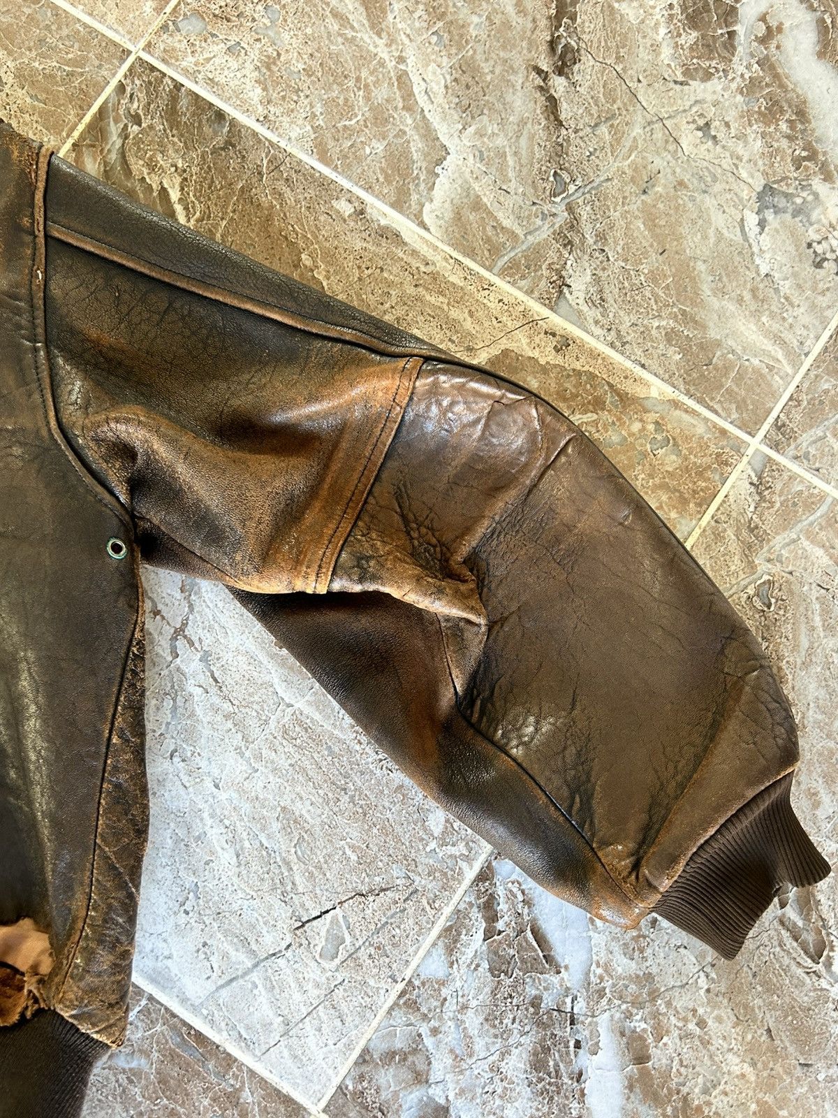 Avirex Avirex Vintage Leather Jacket “Chinese Order” Flying Tigers Size US L / EU 52-54 / 3 - 6 Thumbnail