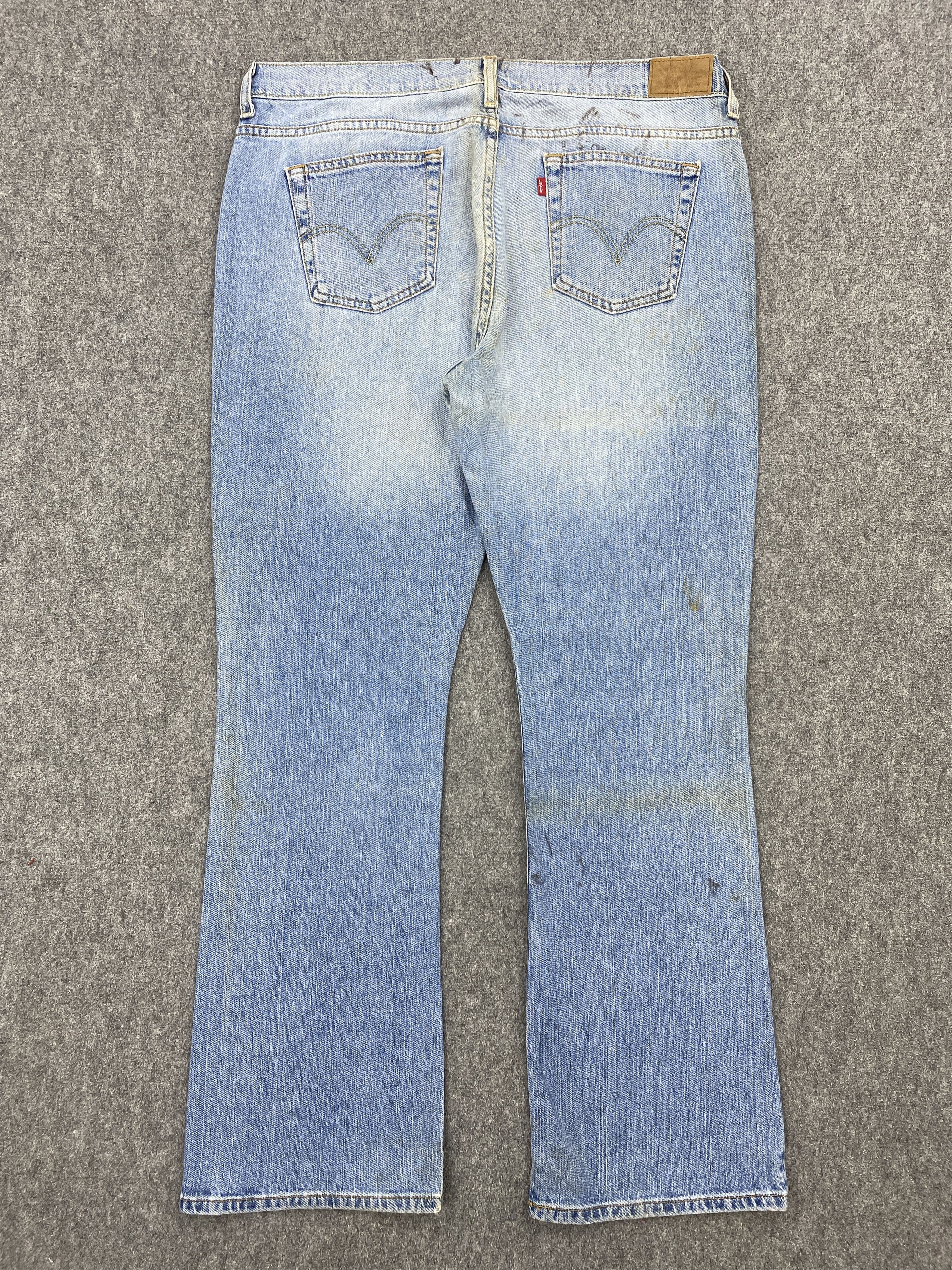 Levi's Vintage Levis 515 Flared Bootcut Faded Blue Jeans S0041 Size US 36 / EU 52 - 3 Thumbnail