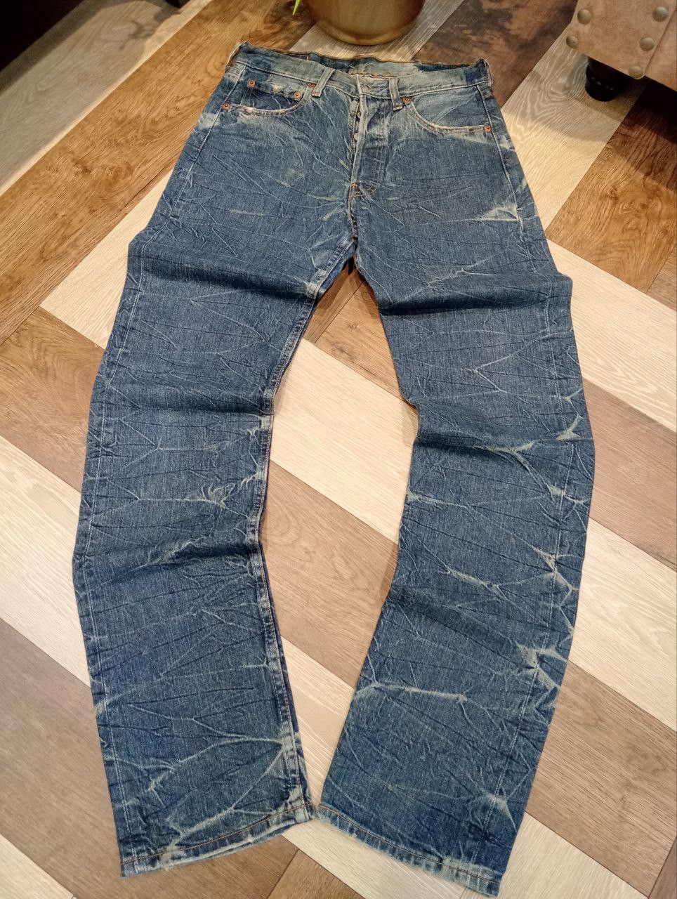Levi's Vintage Clothing RARE LEVI'S VINTAGE 501XX BLUE DENIM JEANS - SIZE 30 Size US 30 / EU 46 - 17 Thumbnail