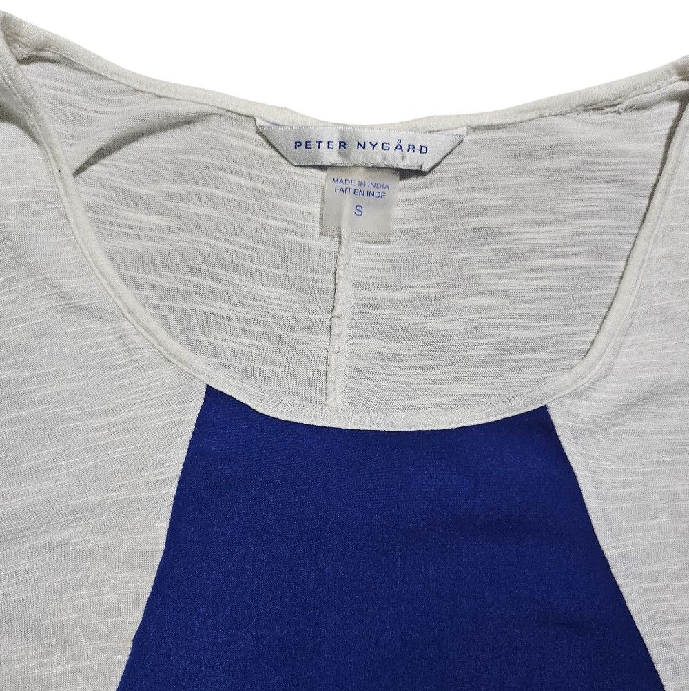Other Y2K Peter Nygard Colorblock Tank Cobalt Royal Blue White Sm Size S / US 4 / IT 40 - 5 Thumbnail