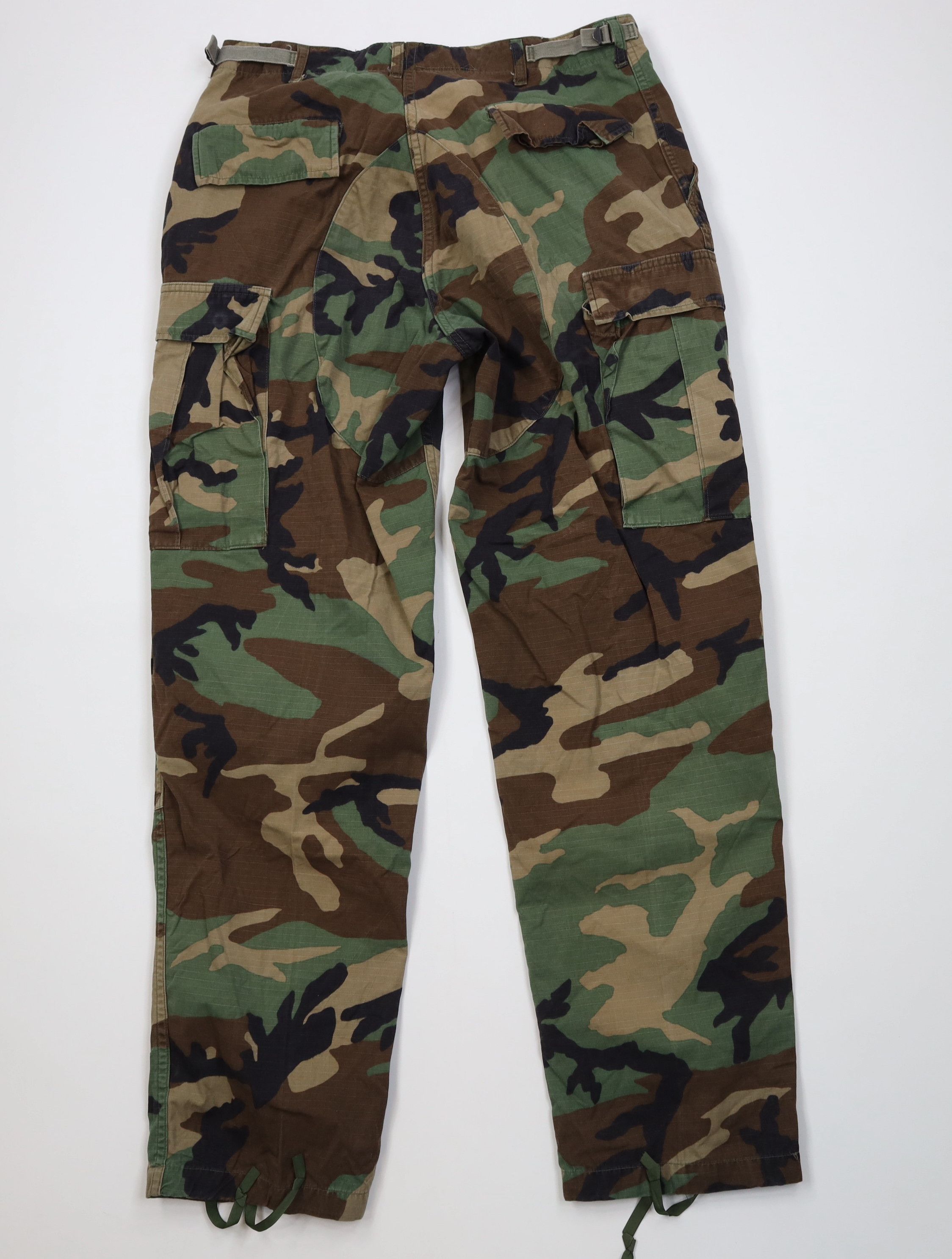 Vintage Vintage 90s USGI Woodland Camouflage Combat Cargo Pants Size US 34 / EU 50 - 11 Thumbnail
