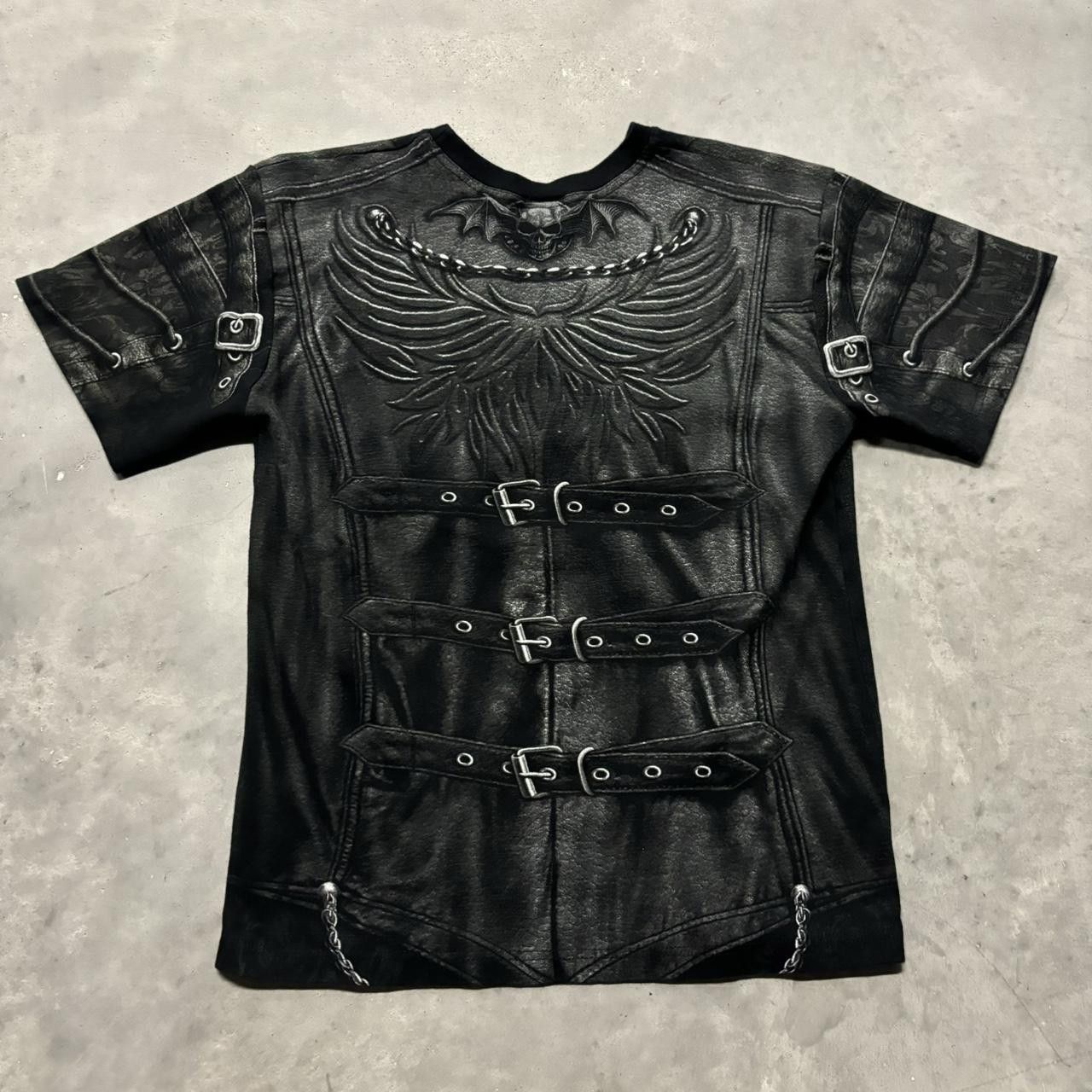 Japanese Brand Emo Y2K/2000s Grunge Horror Vampire Costume Halloween Tee Size US S / EU 44-46 / 1 - 3 Thumbnail