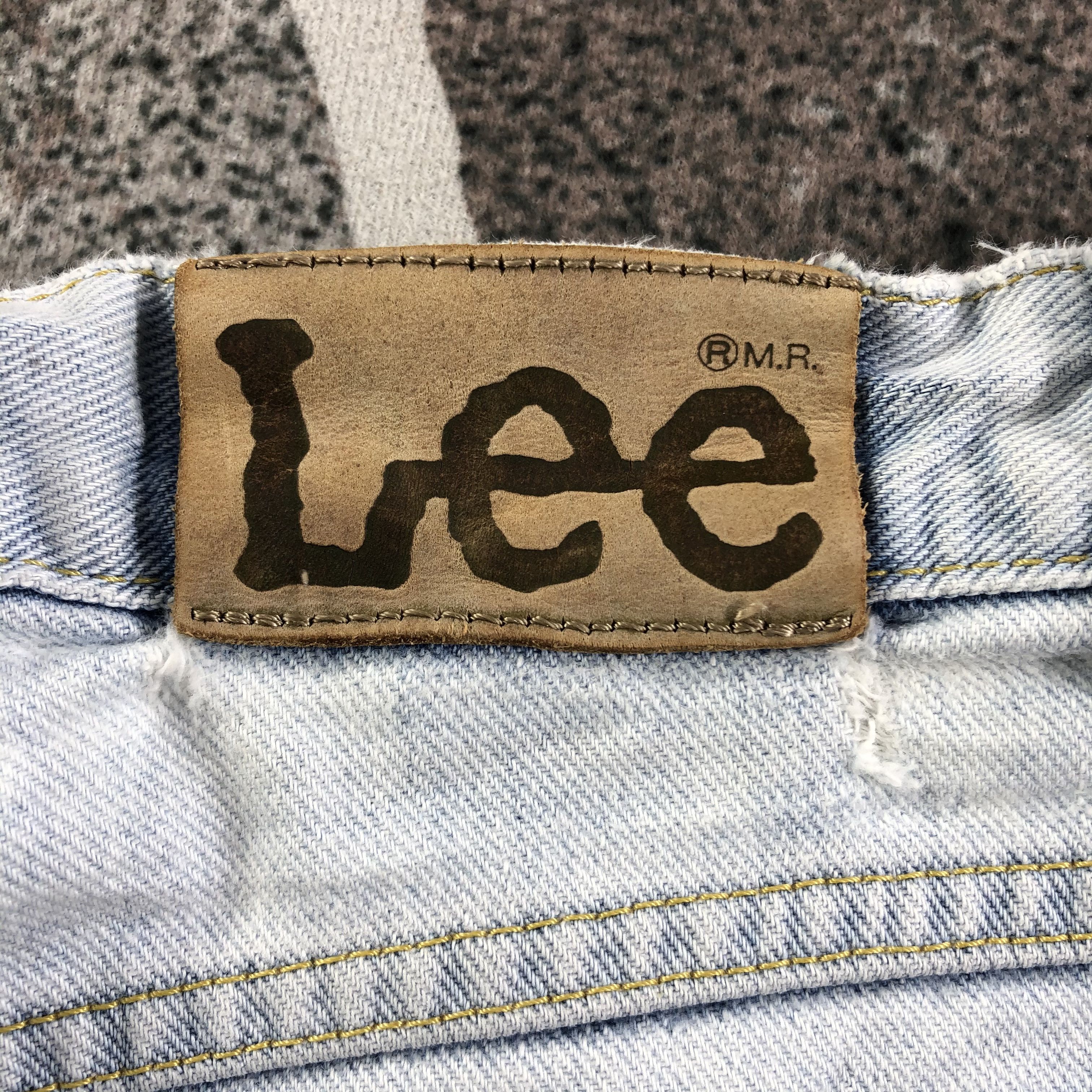 Lee Vintage Lee Jeans Medium Wash Denim KJ1630 Size 25" / US 0 / IT 36 - 5 Thumbnail
