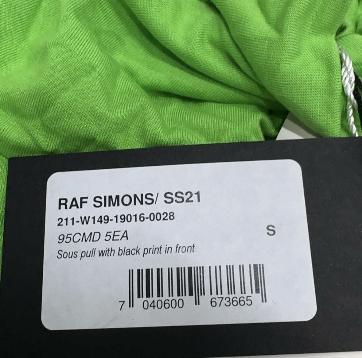 Raf Simons Raf simons disorder long-sleeve ss21 Size S / US 4 / IT 40 - 4 Thumbnail