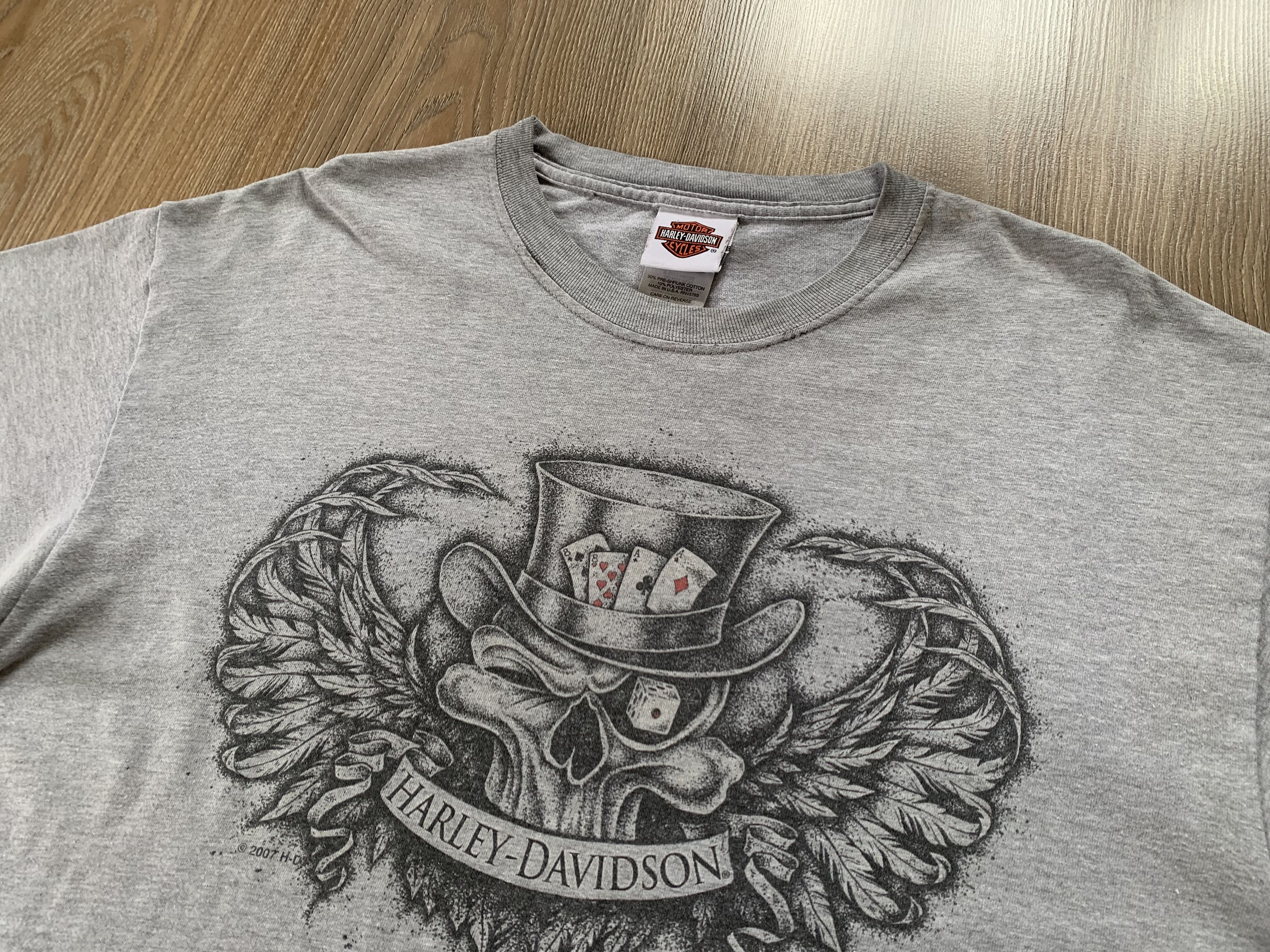 Hanes × Harley Davidson × Vintage Harley Davidson Thunder Tower Columbia SC Vintage T-Shirt Size US L / EU 52-54 / 3 - 5 Thumbnail