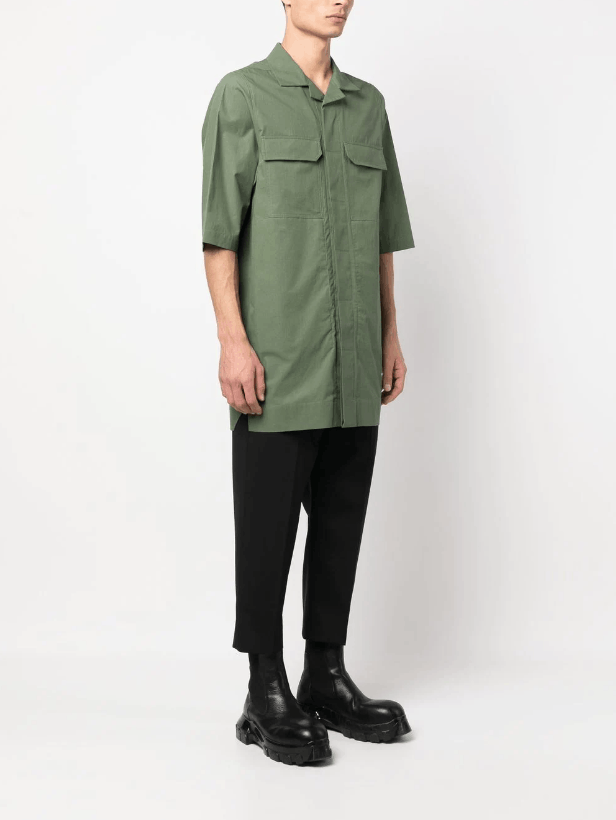 Rick Owens BNWT SS23 RICK OWENS "EDFU" MAGNUM TOMMY SHIRT 50 Size US M / EU 48-50 / 2 - 12 Thumbnail