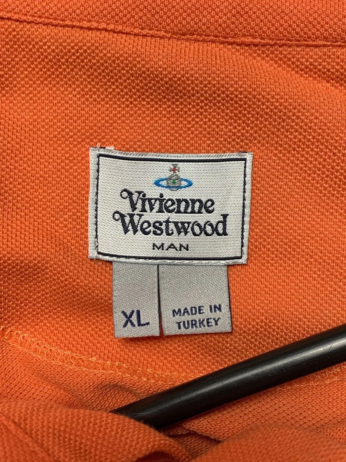 Vintage Vintage Vivienne Westwood polo shirt orange Purple size XL Size US XL / EU 56 / 4 - 5 Thumbnail