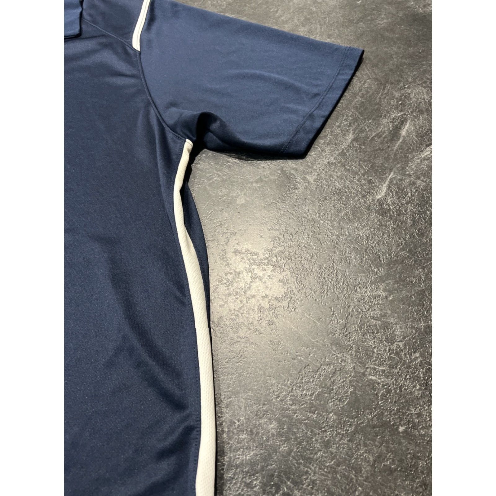 Nike Nike Polo Shirt Mens L Blue Short Sleeve Golf Casual Embroidered Dri-Fit Size US L / EU 52-54 / 3 - 2 Thumbnail