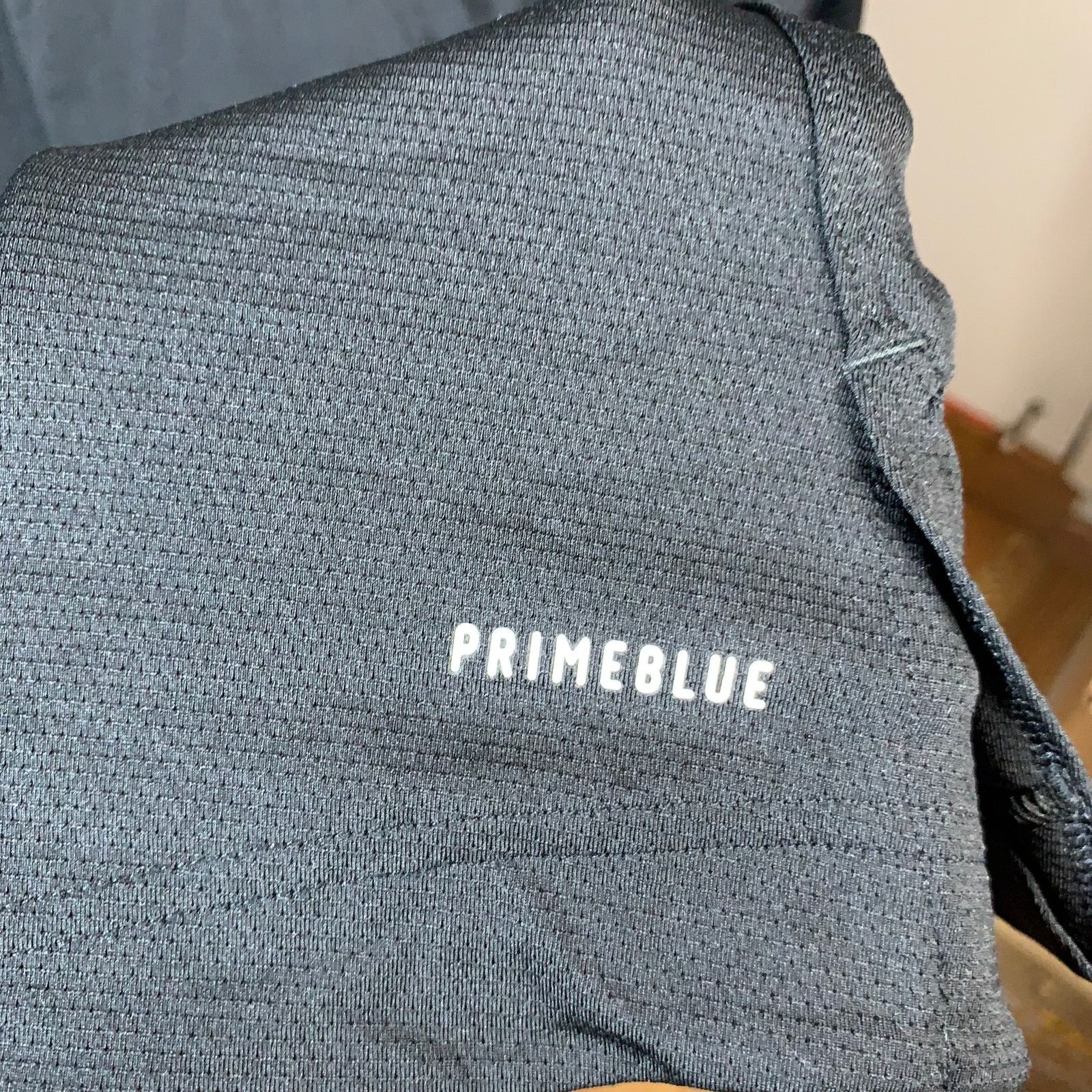 Adidas Adidas Primeblue Men's Black Short Sleeve Shrits Size M Size US M / EU 48-50 / 2 - 5 Thumbnail