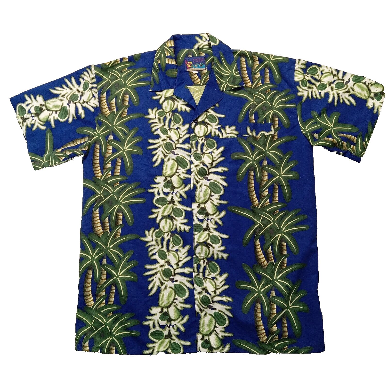 & Other Stories Hawaiian Summer Shirt S Men's Beachwear Aloha Blue Floral Size US S / EU 44-46 / 1 - 1 Thumbnail