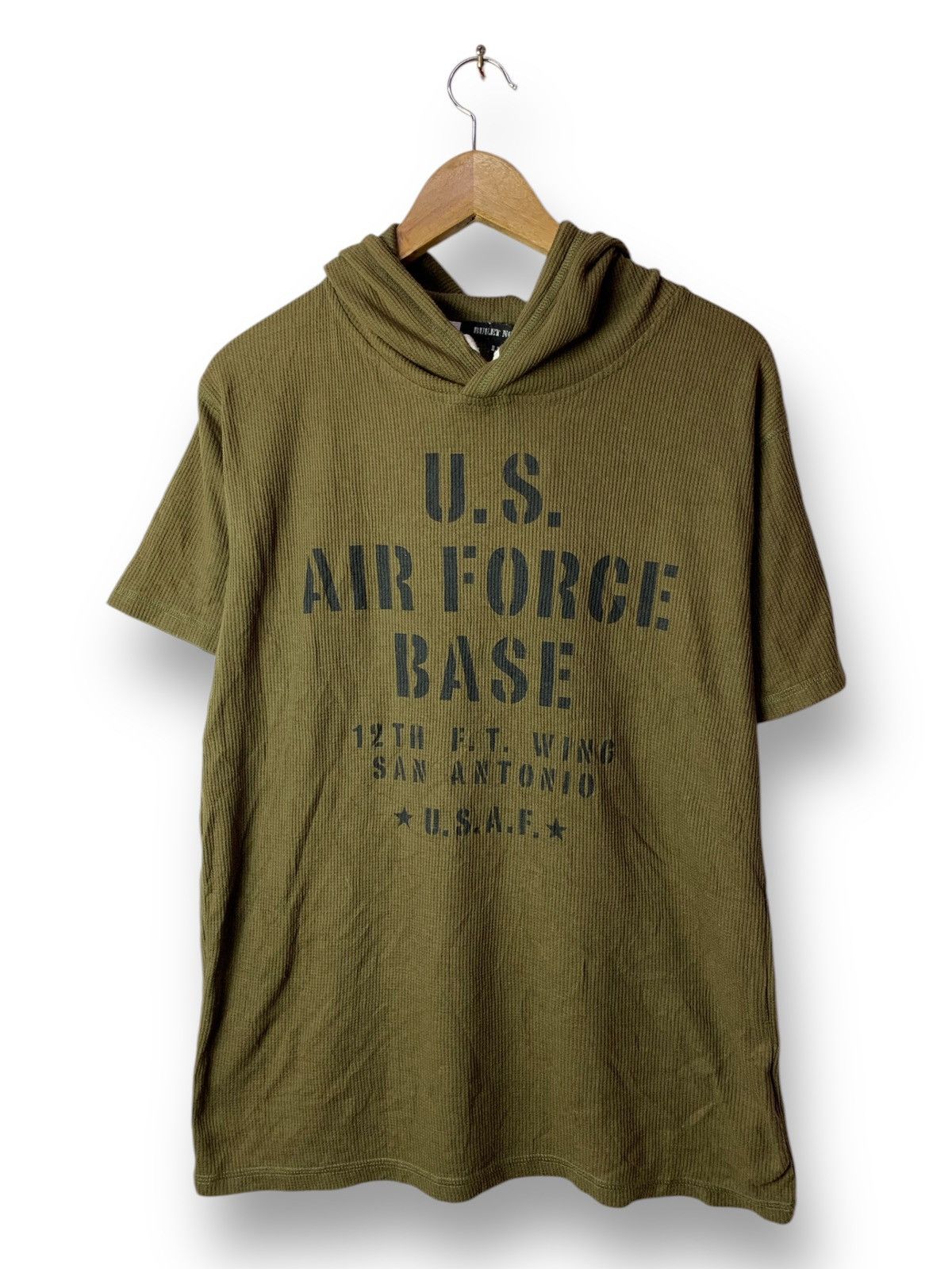 Bullet Noise 🔥 Bullet Noise US Air Force Short Sleeves Hoodie Size US L / EU 52-54 / 3 - 1 Thumbnail
