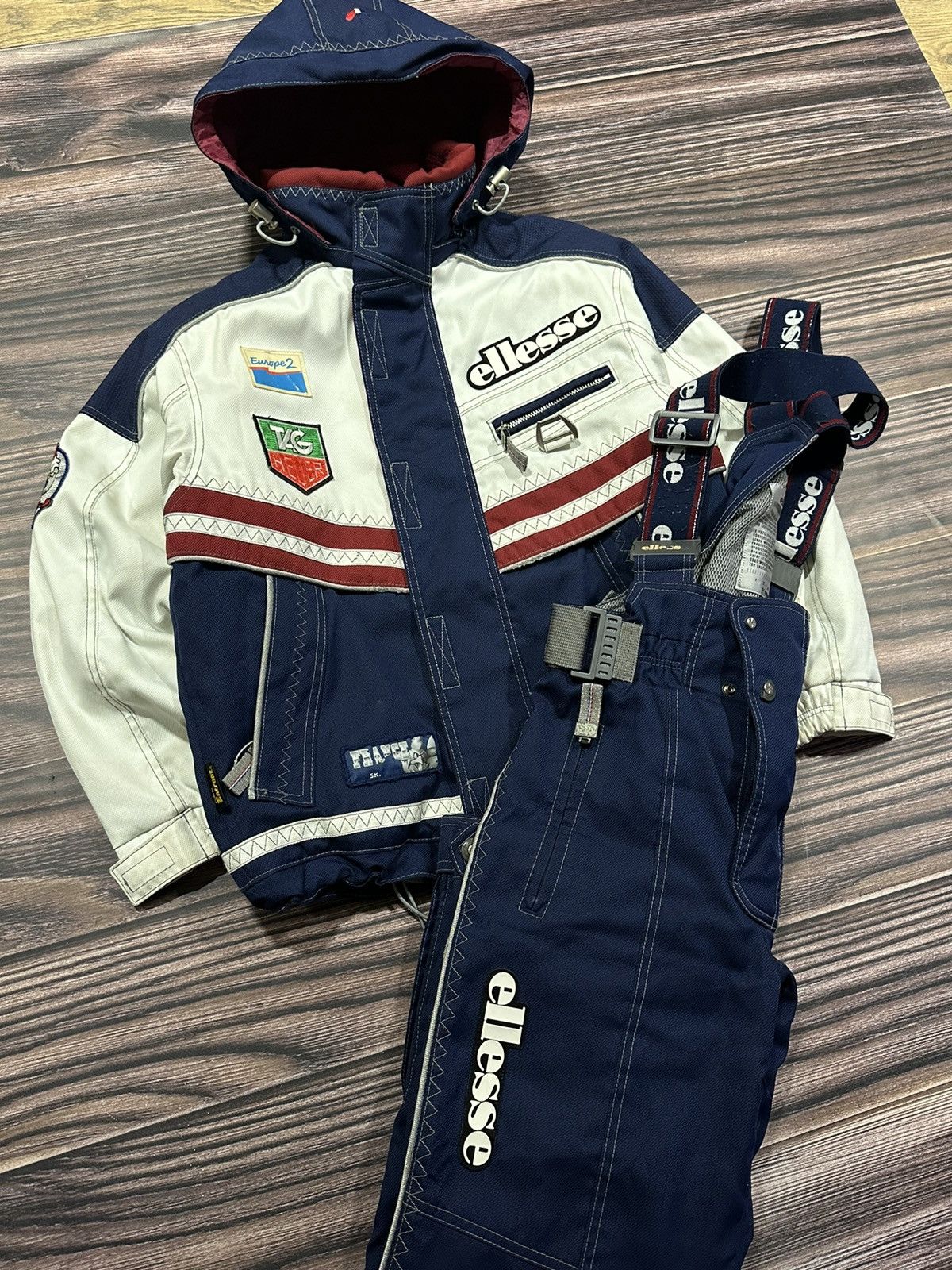Ellesse Vintage Ski suit Ellesse Arctic Atom Size US M / EU 48-50 / 2 - 1 Thumbnail