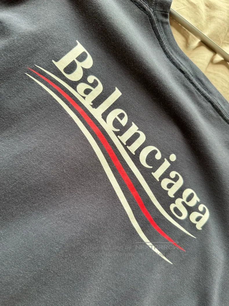 Balenciaga Balenciaga Coca-Cola T-Shirt M Size Navy Blue Size US M / EU 48-50 / 2 - 7 Thumbnail