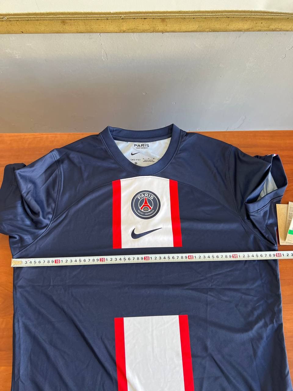 Nike NEW! PSG PARIS SAINT GERMAIN HOME SOCCER FOOTBALL JERSEY XL Size US XL / EU 56 / 4 - 16 Thumbnail