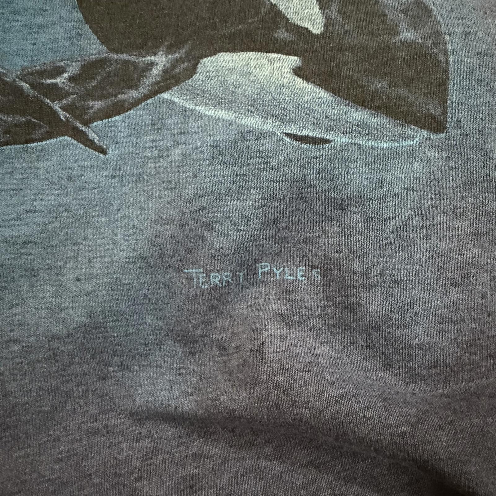 Jerzees Vintage 90s Orca Killer Whales Alaska Art Nature Shirt Size US XL / EU 56 / 4 - 3 Thumbnail
