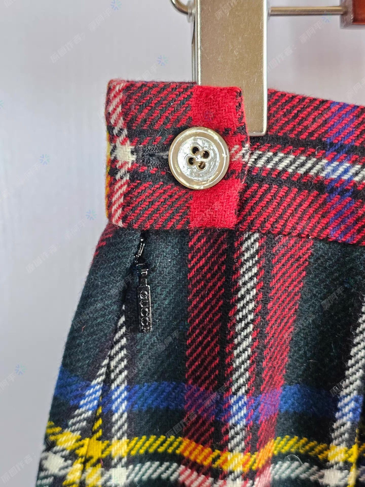 Gucci Gucci Scottish Check Skirt Q4 Size 32" / US 10 / IT 46 - 4 Thumbnail