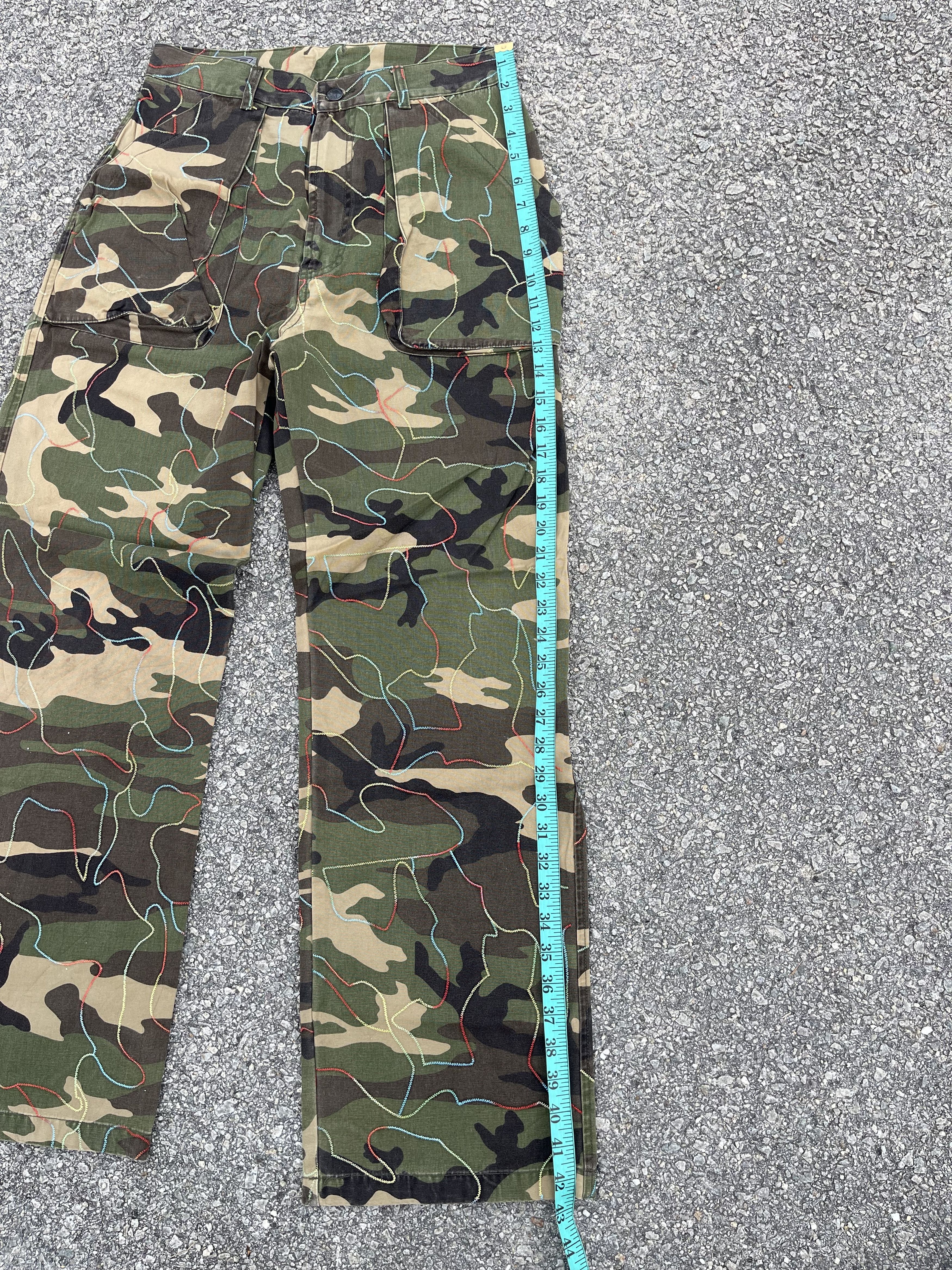 55DSL × Le Grande Bleu (L.G.B.) Army Camouflage Cargo Rainbow Embroidery Stitching Size US 30 / EU 46 - 11 Thumbnail